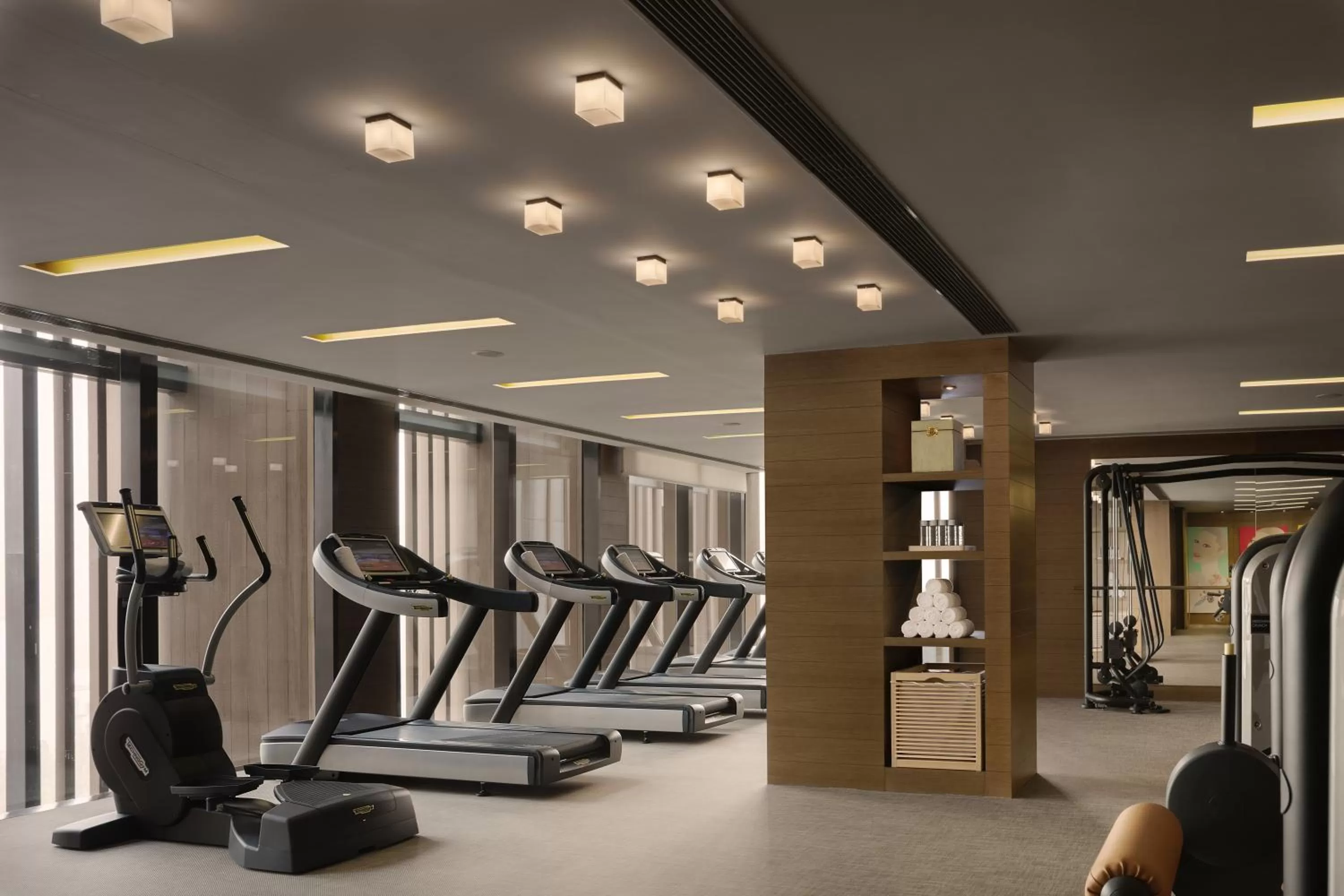 Fitness centre/facilities in Rosewood Beijing