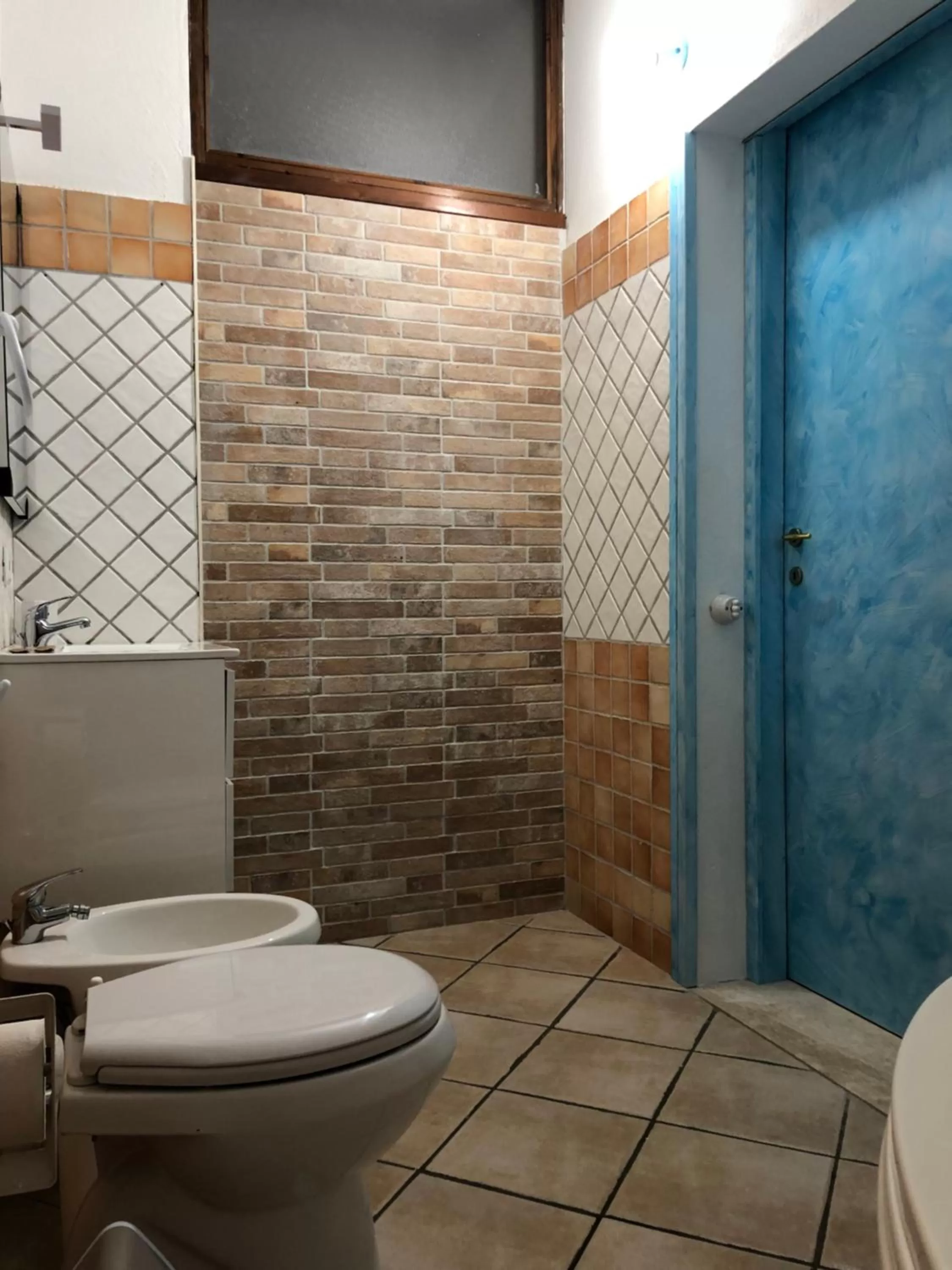 Shower, Bathroom in b&b le terre cotte