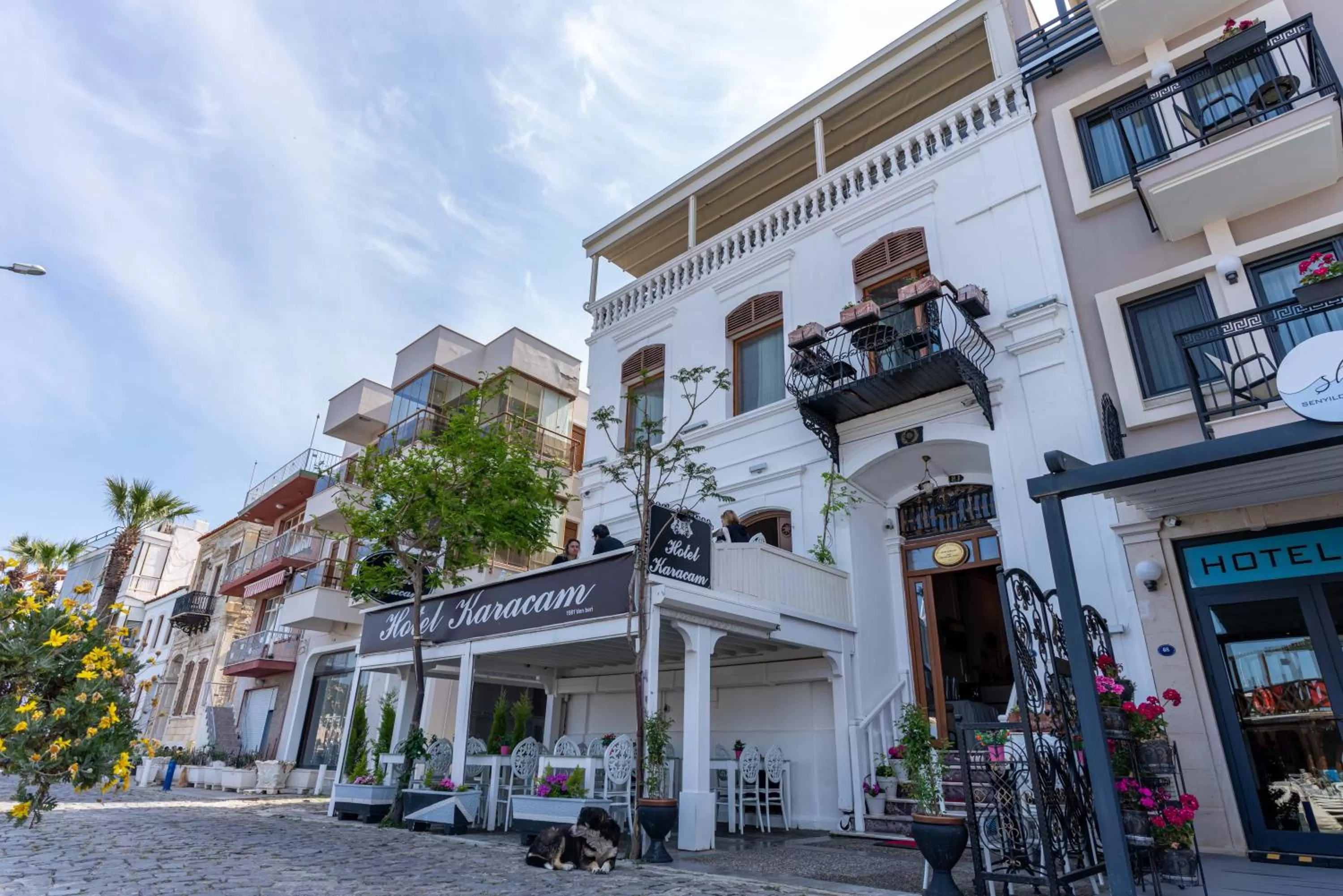 Garden in Hotel Karacam