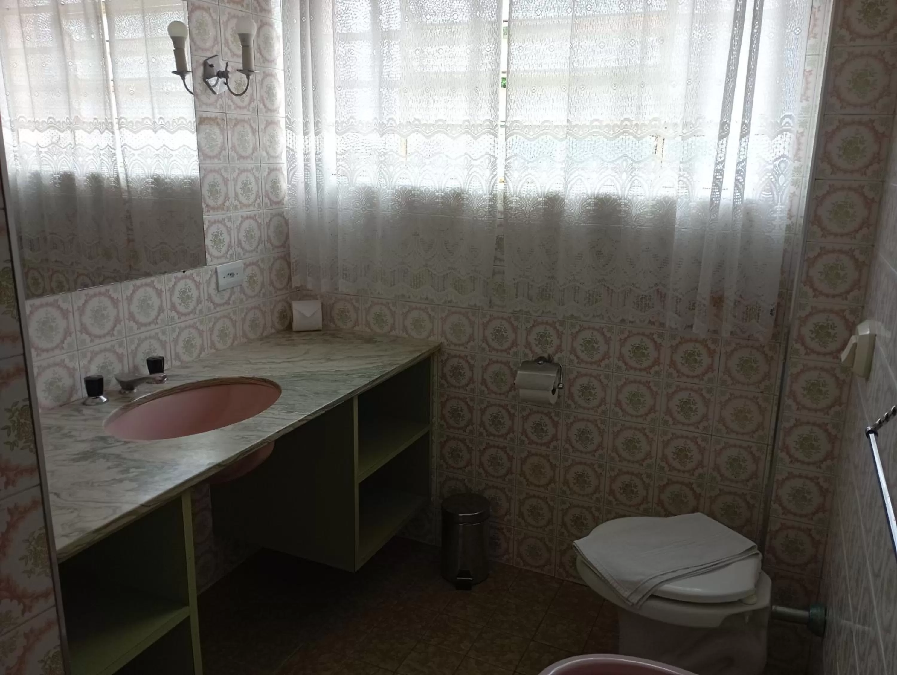 Bathroom in Pousada Curumi