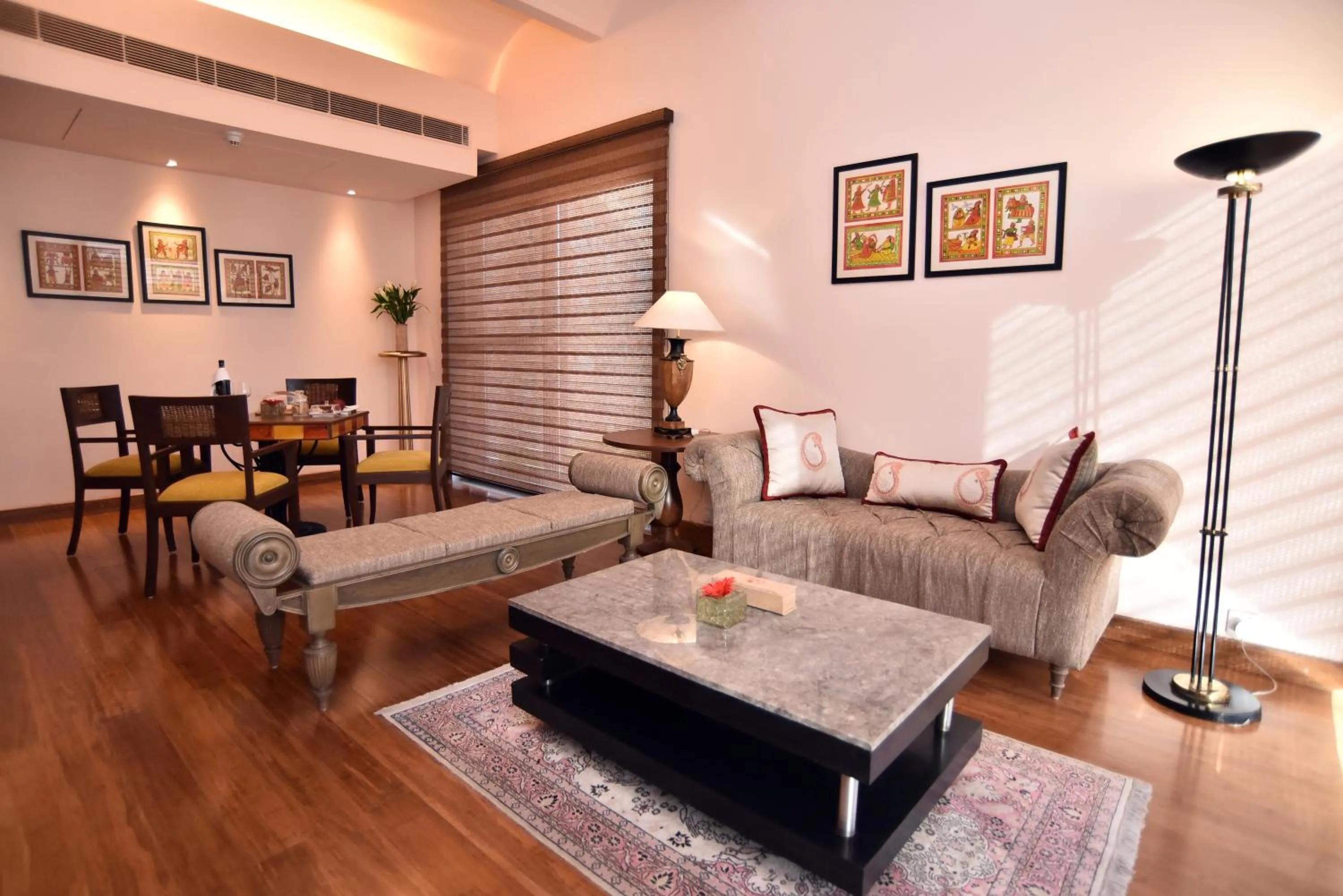 Living room in The Lalit Mangar
