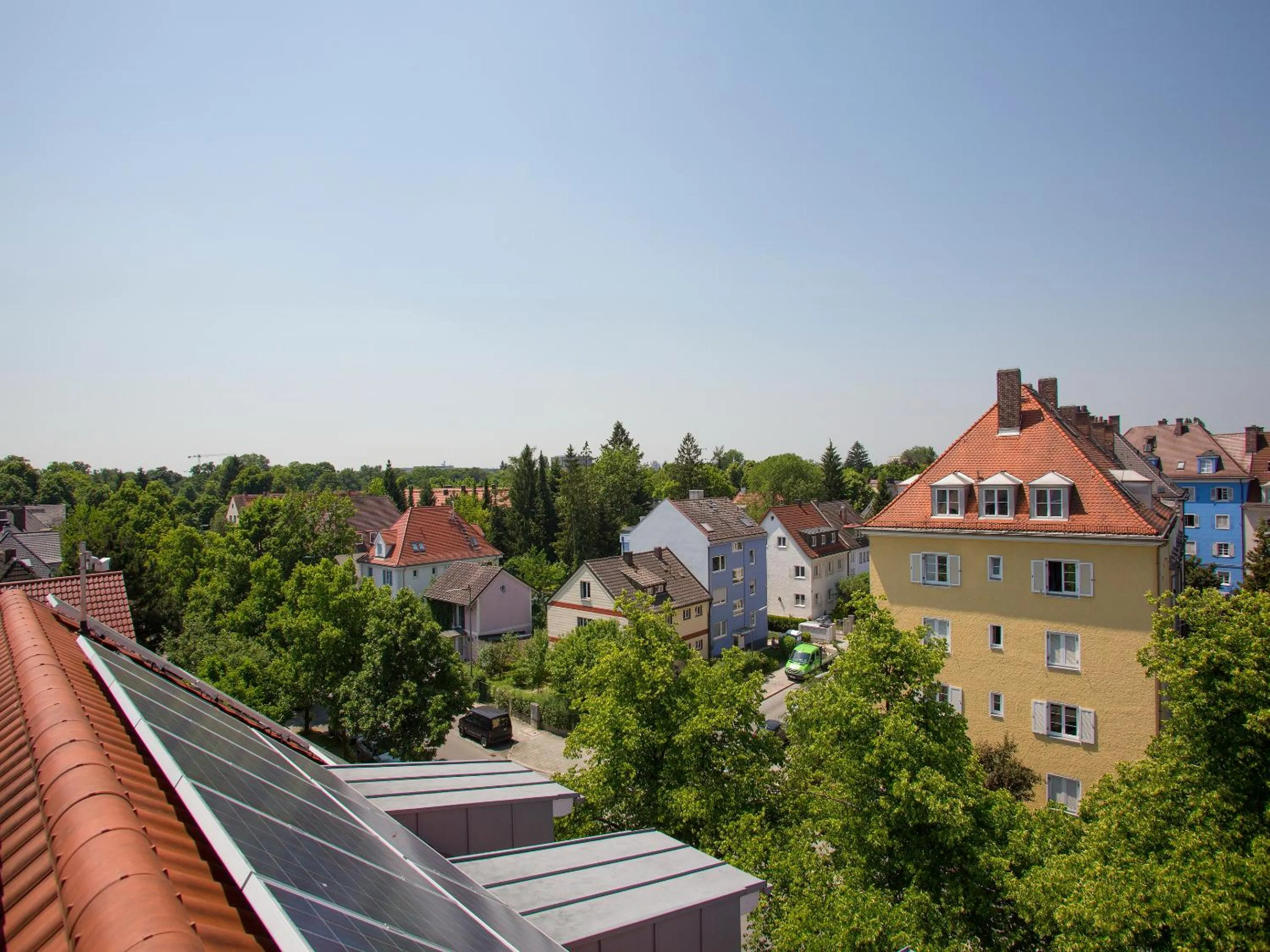 Bird's eye view in Hotel Kriemhild am Hirschgarten