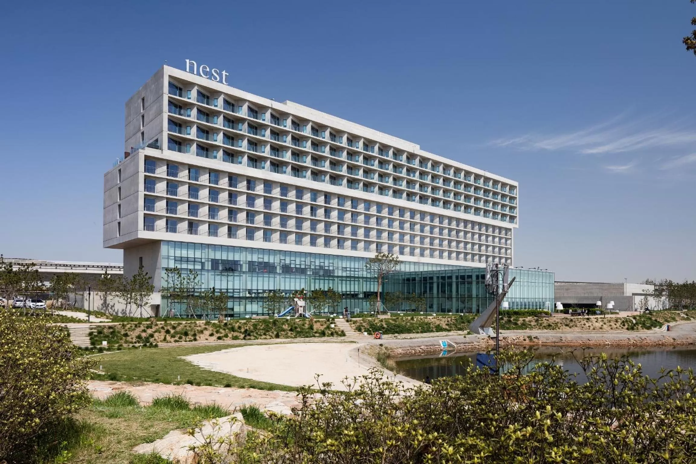 Bird's eye view in Nest Hotel Incheon