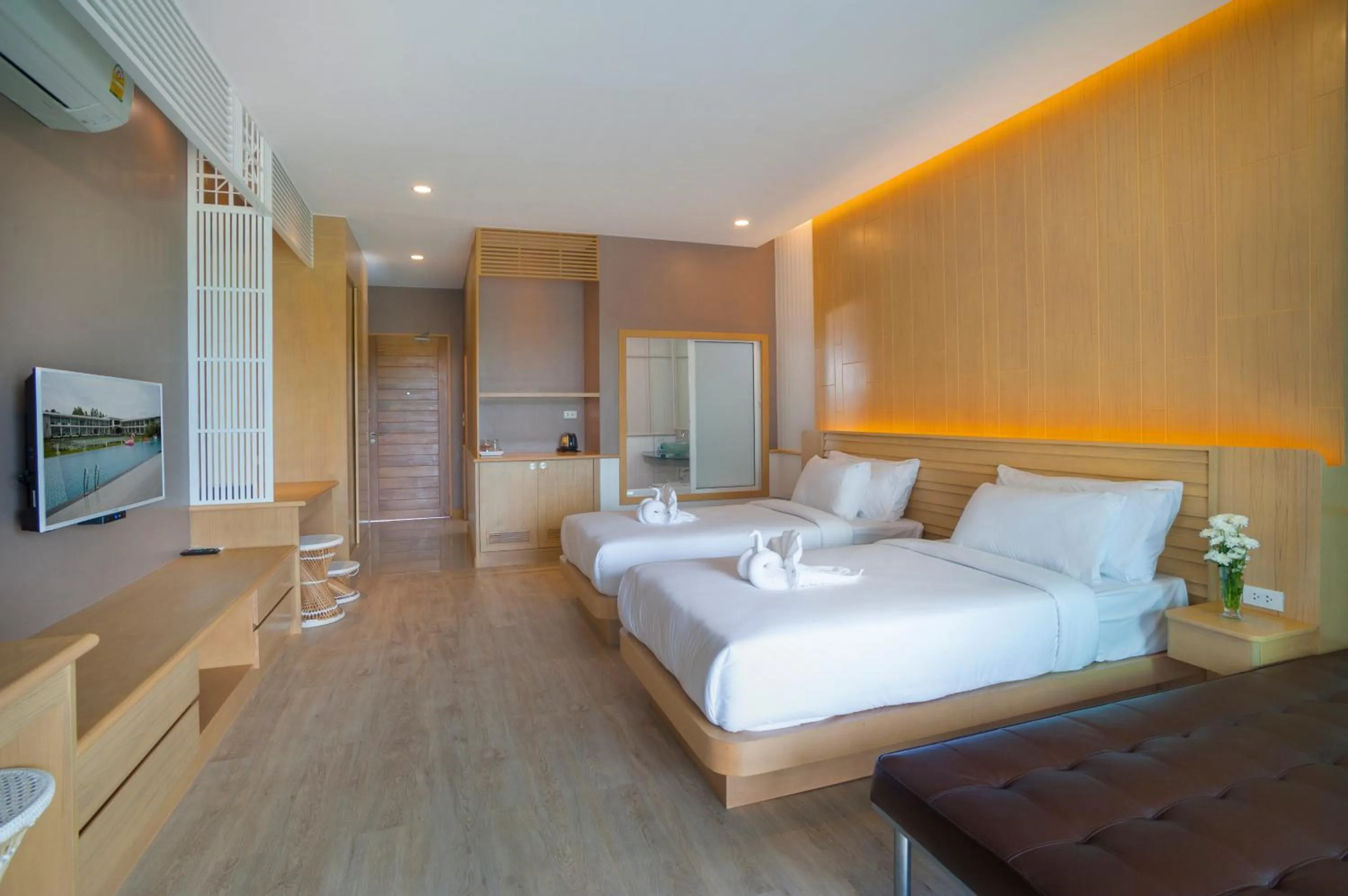 Bed in Baan Rim Ao