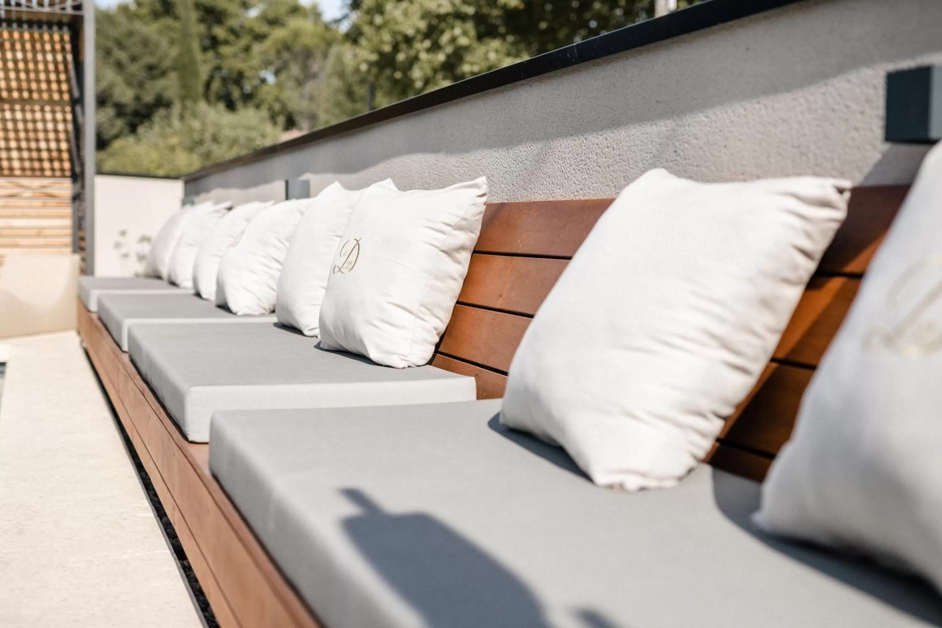 Swimming pool in D'OR Les Anges