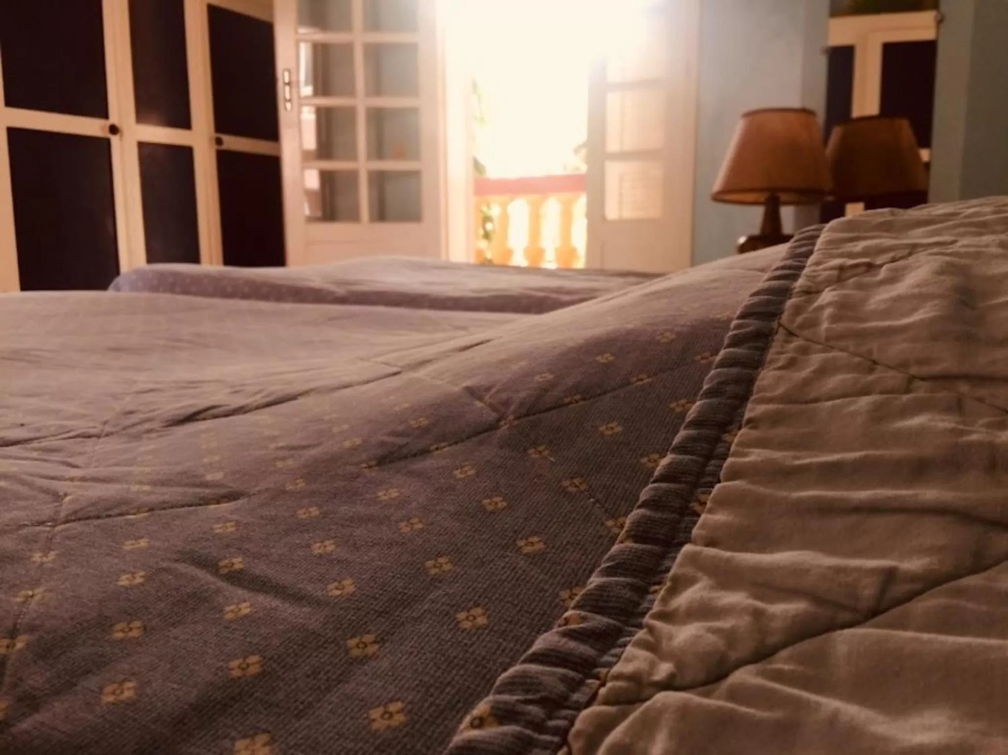 Bed in Hôtel Saint-Louis Sun Dakar