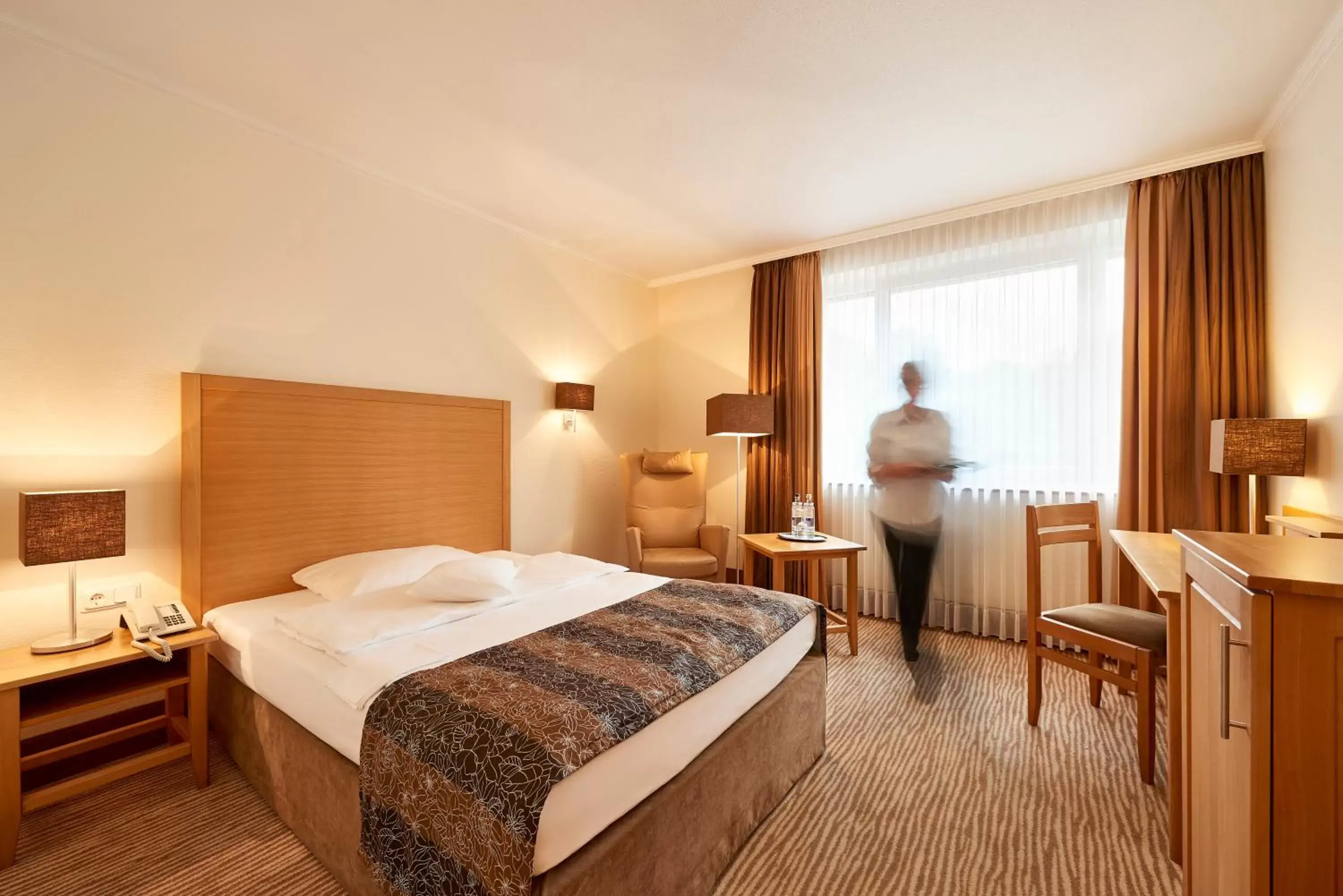 Budget Double Room - single occupancy in MUNTE - Wellnesshotel am Stadtwald Budget Double Room - single occupancy in MUNTE - Wellnesshotel am Stadtwald