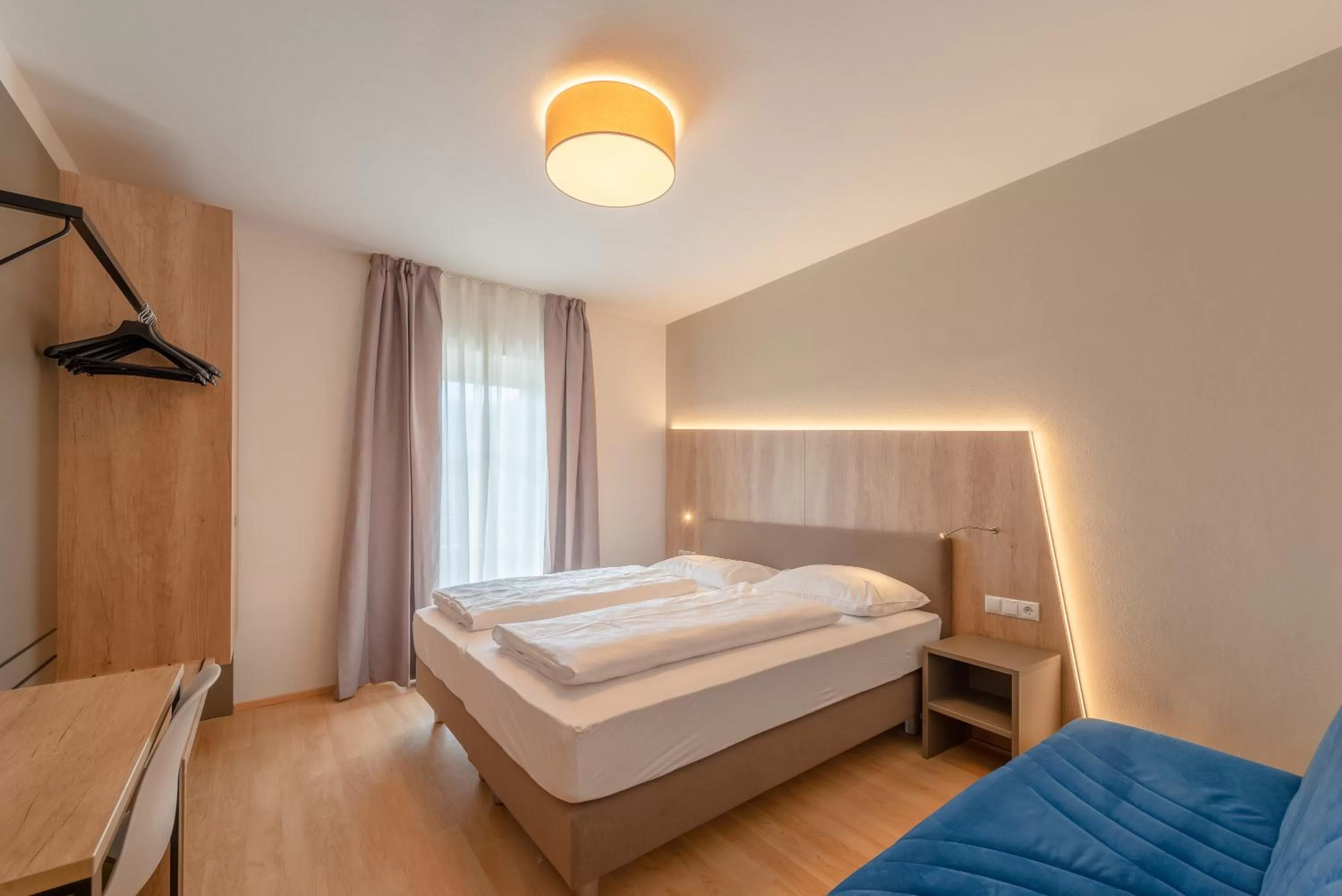 Bed in Garni Hotel Ritterhof