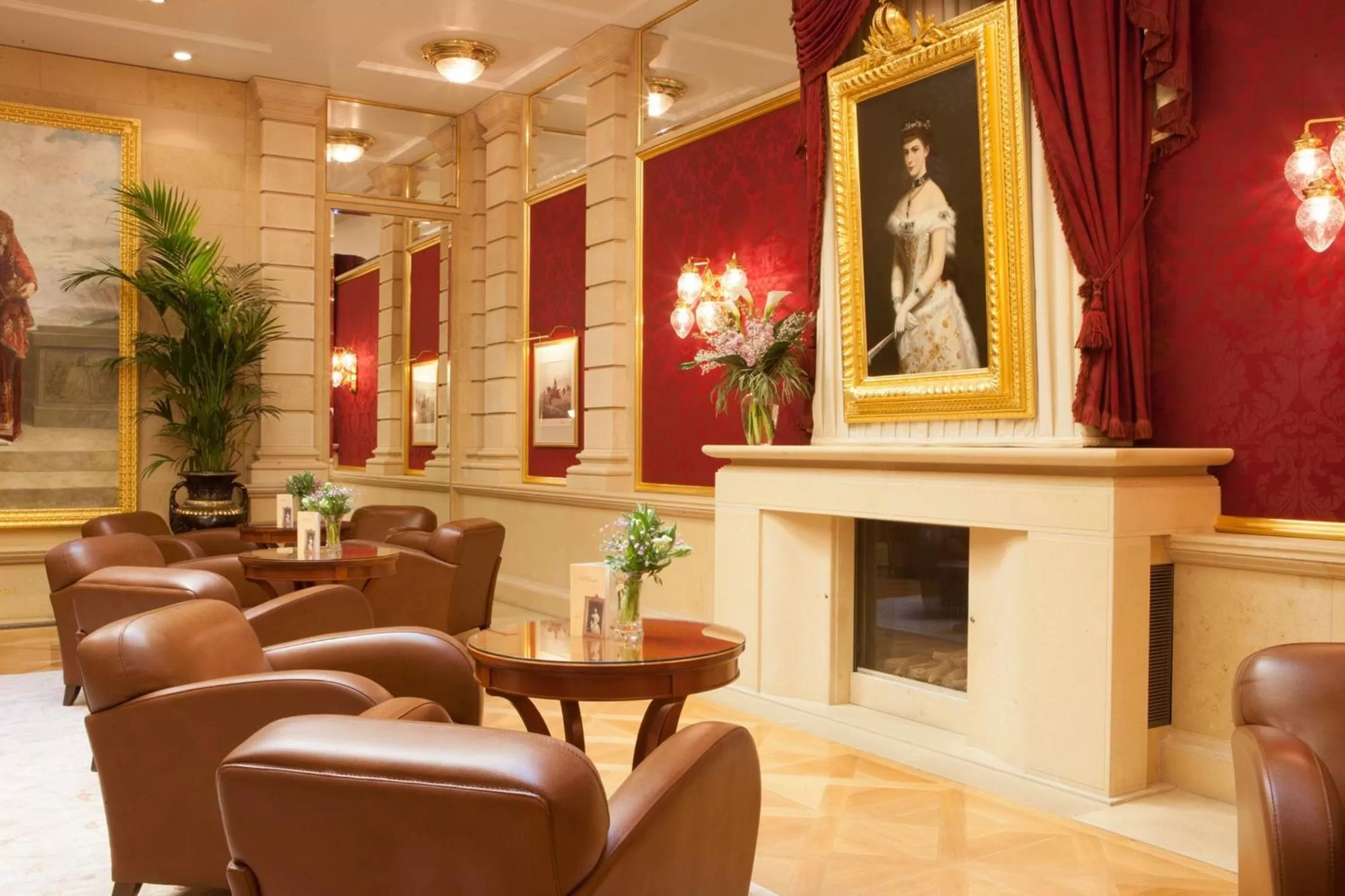 Decorative detail in Hotel Kaiserin Elisabeth