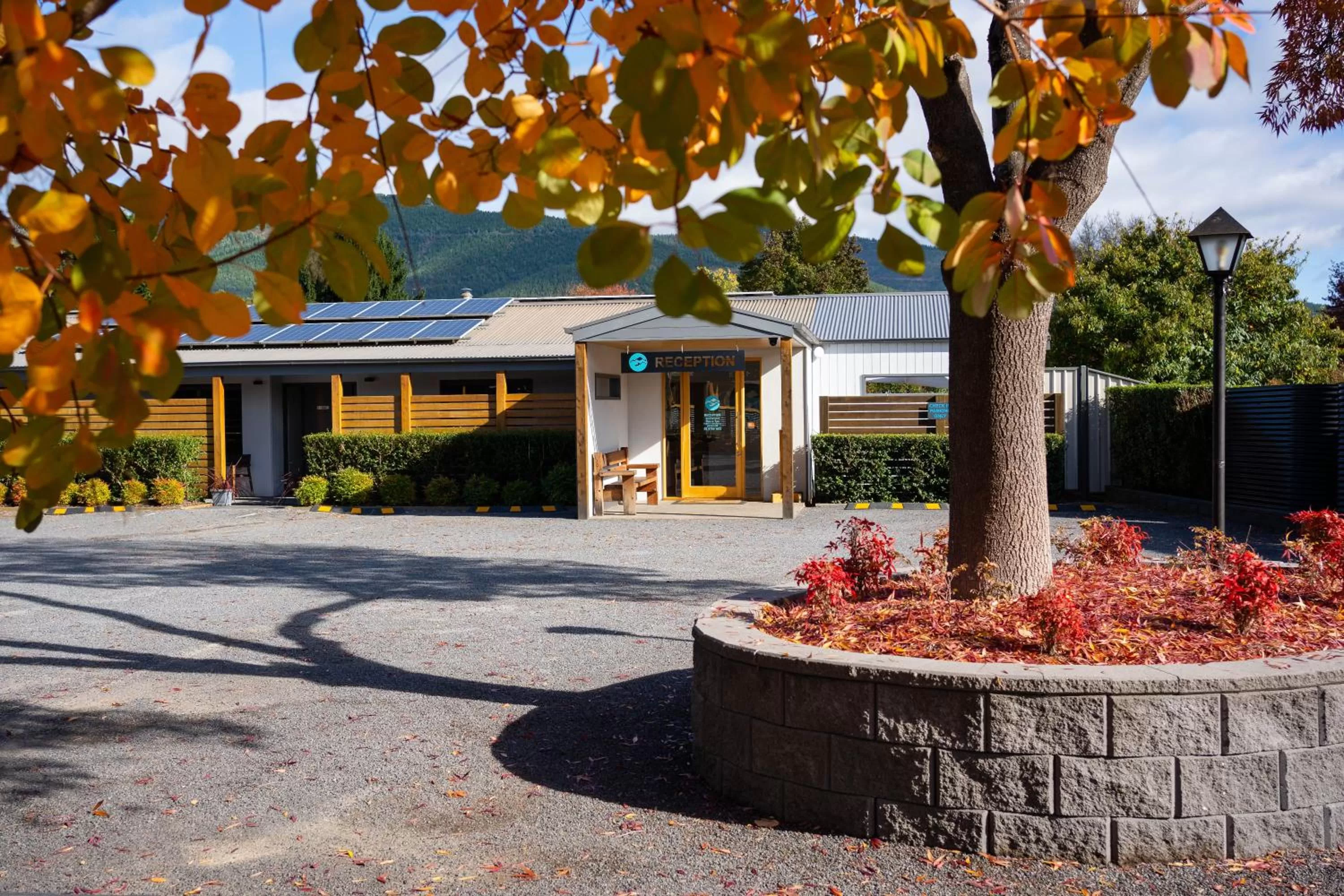 Lobby or reception, Property Building in Bright Colonial Motel