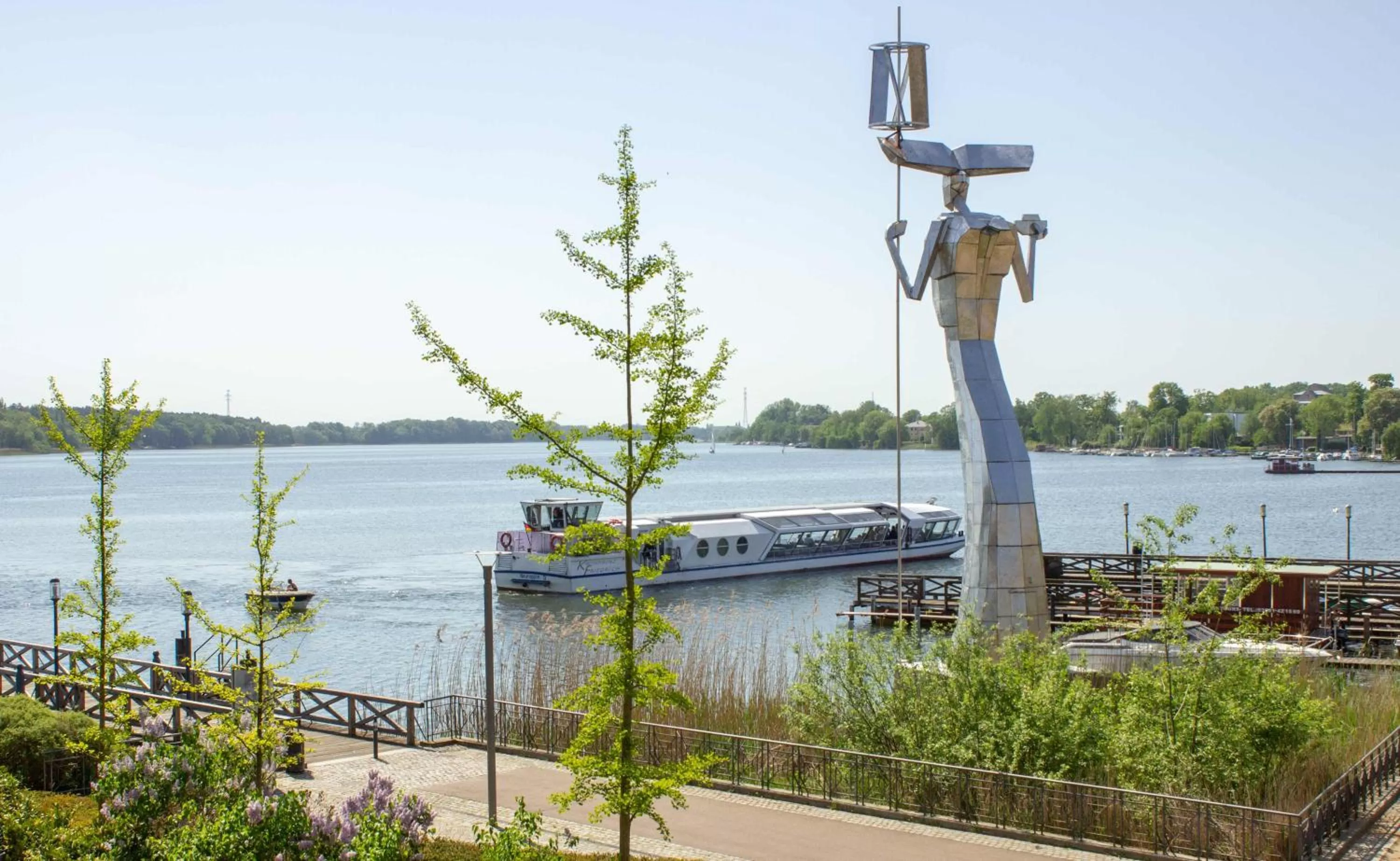 Lake view in Resort Mark Brandenburg & Fontane Therme
