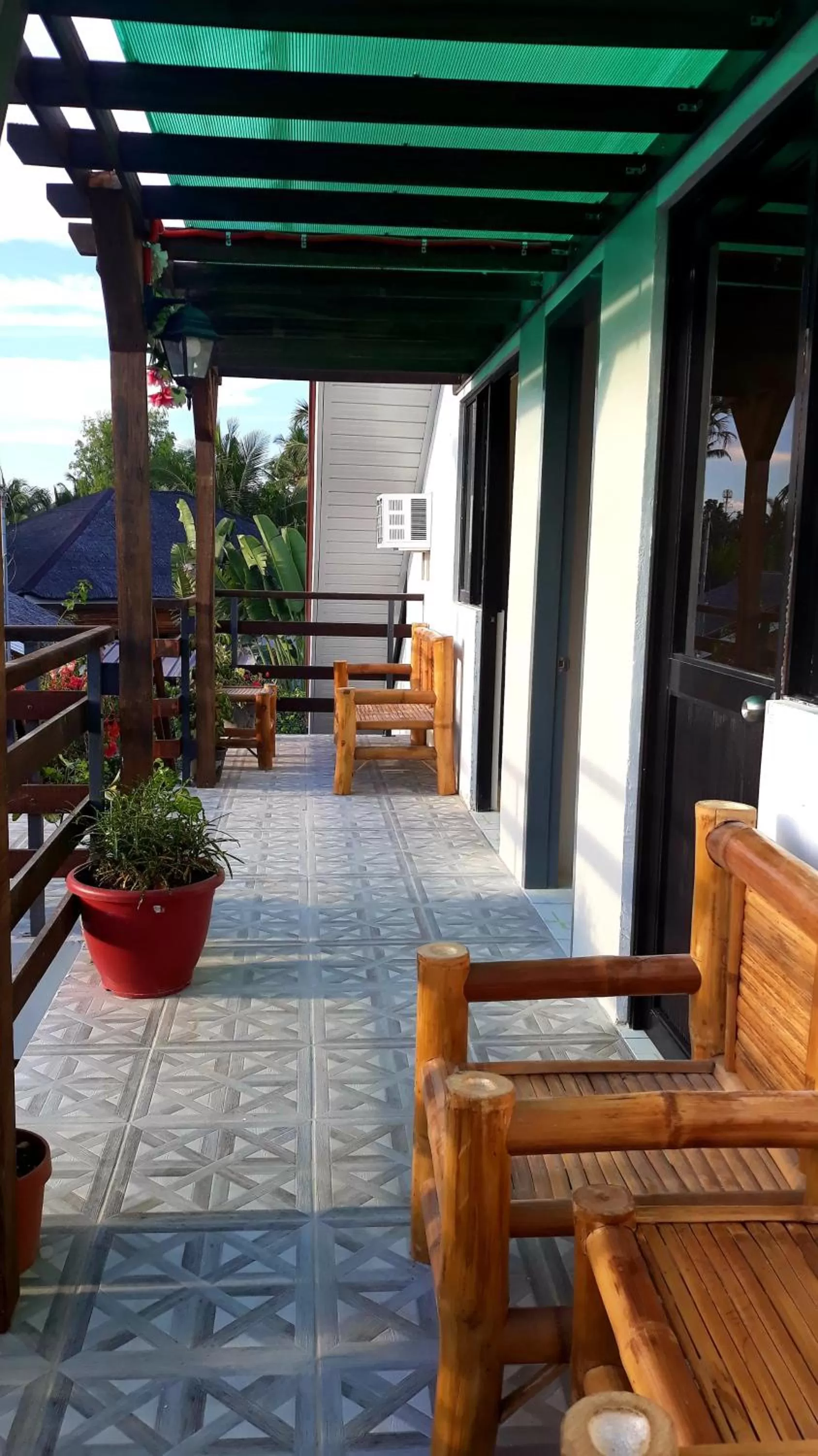 Balcony/Terrace in Hotel Sisters Inn