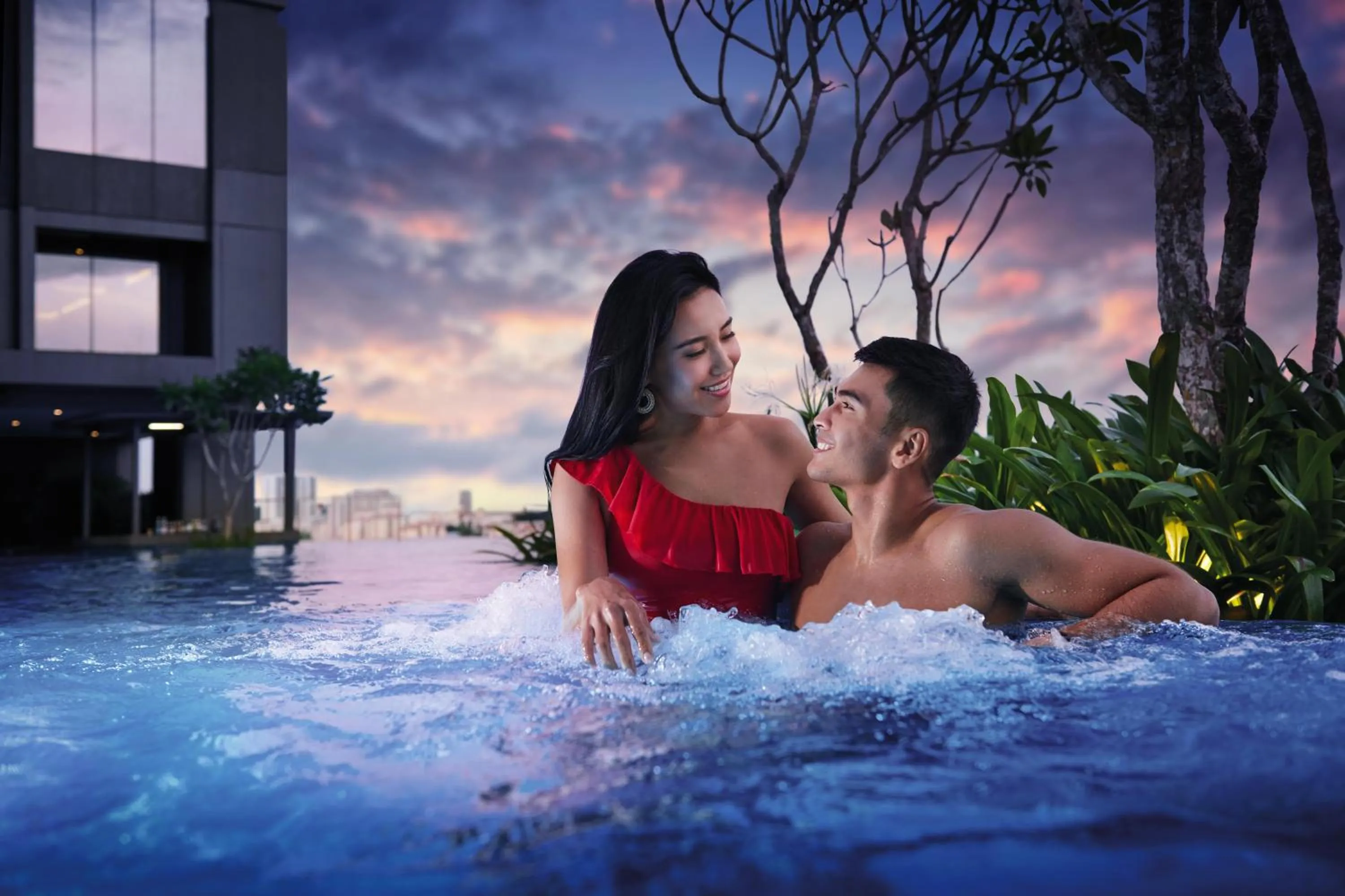 Swimming pool in Doubletree By Hilton Shah Alam I-City