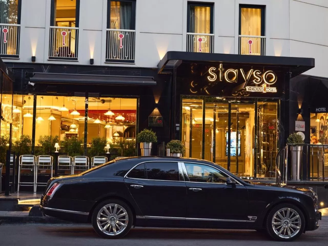 Restaurant/places to eat in Stayso The House Hotel