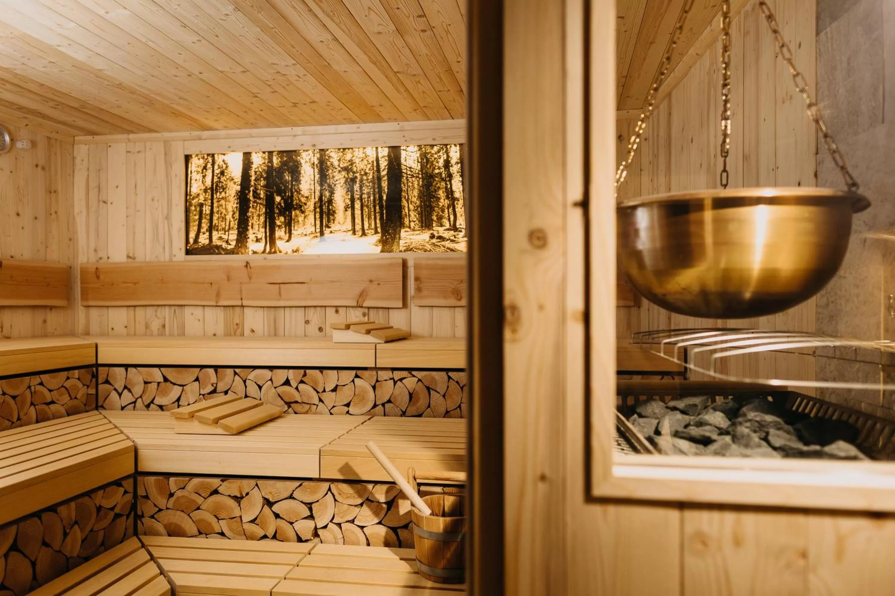 Sauna in Hotel Forsthaus Nürnberg Fürth