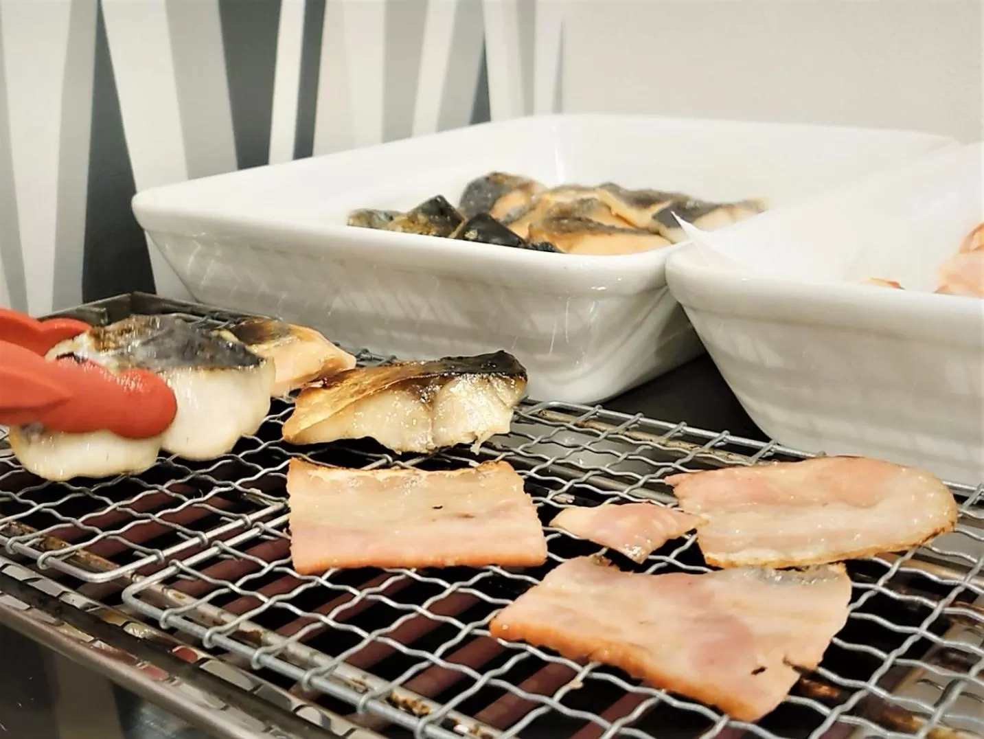 Buffet breakfast in Green Rich Hotel Nagoya Nishiki (Artificial hot spring Futamata Yunohana)