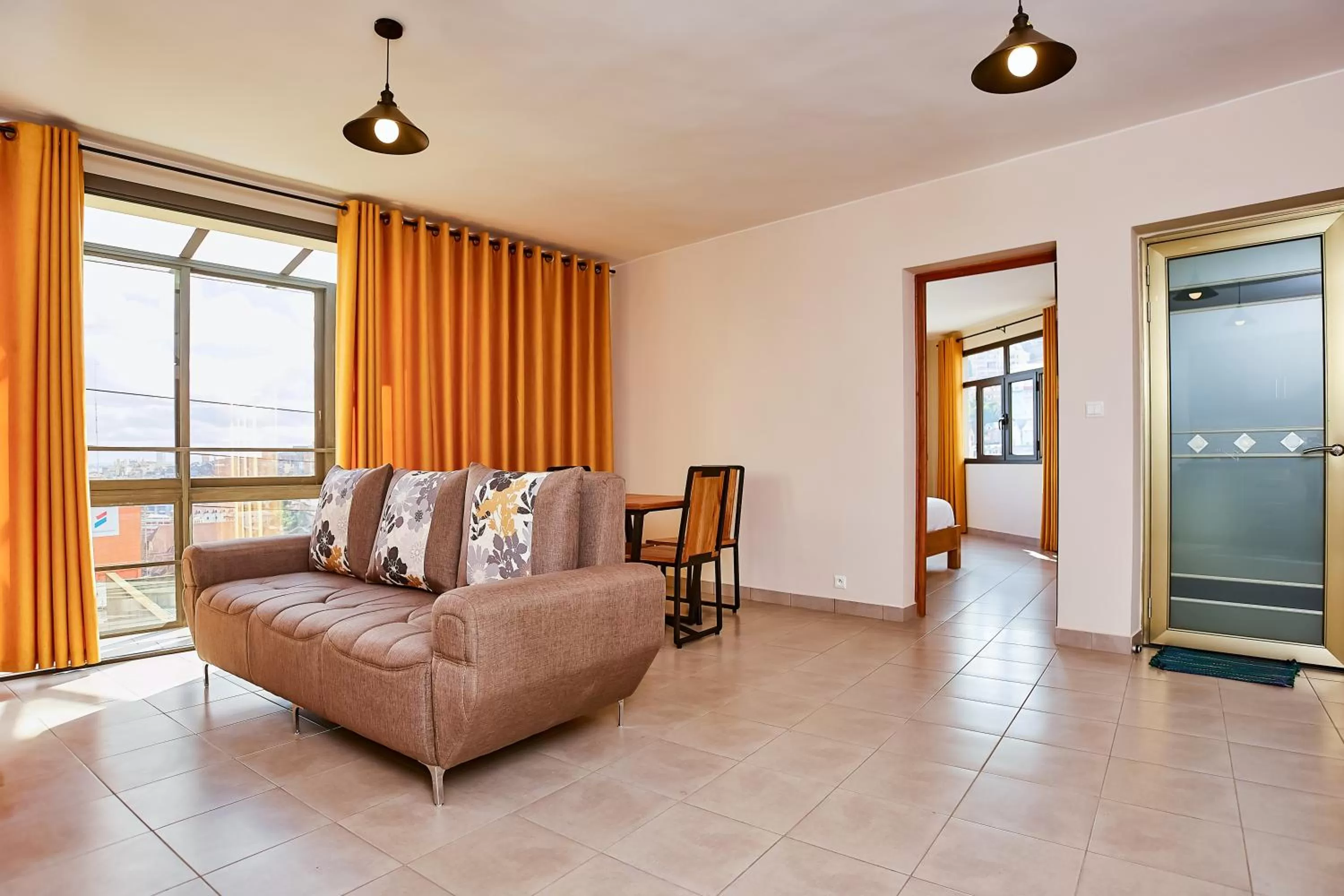 Living room, Seating Area in La Pergola - Appartement Hôtel