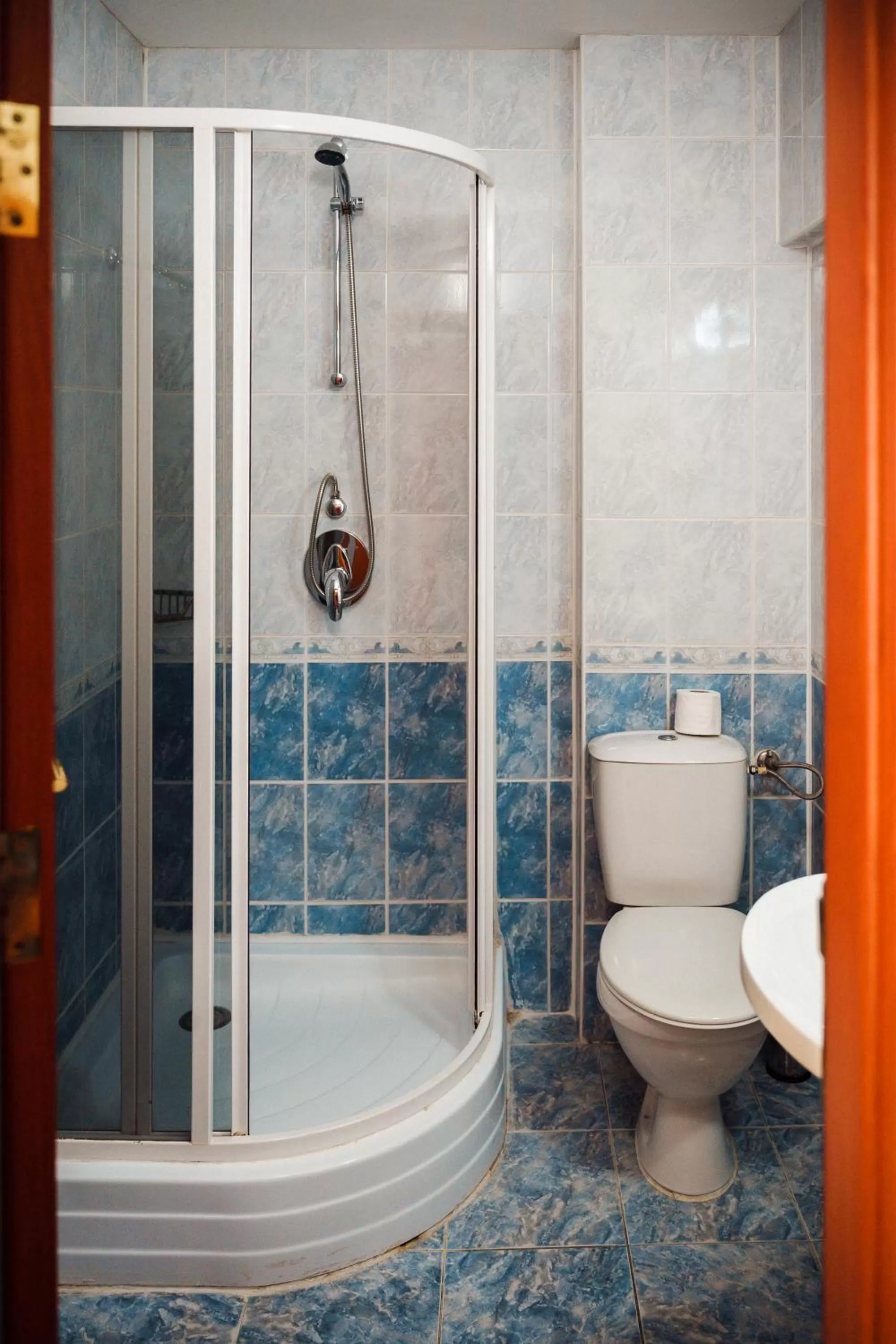 Shower in Dionis Hotel