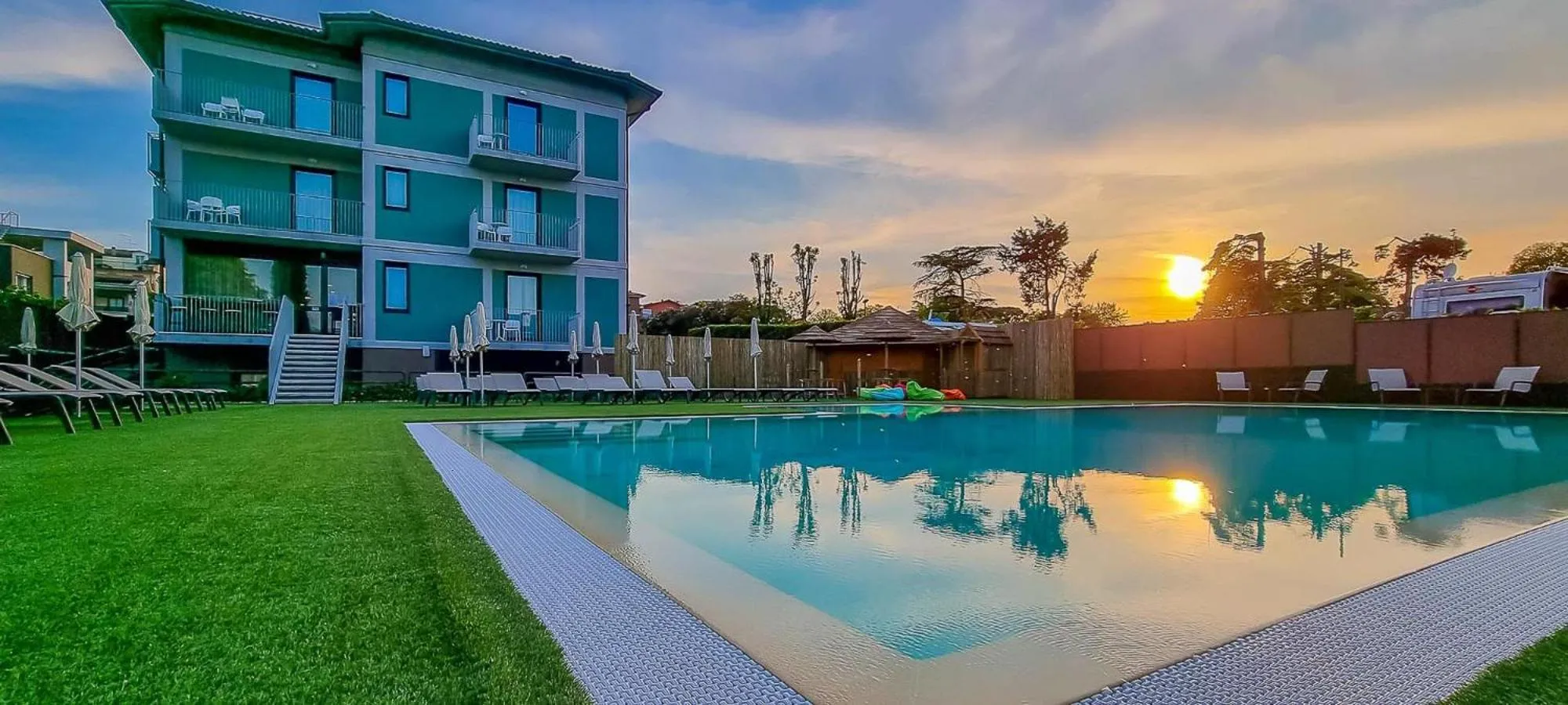 Property building in Hotel Puccini