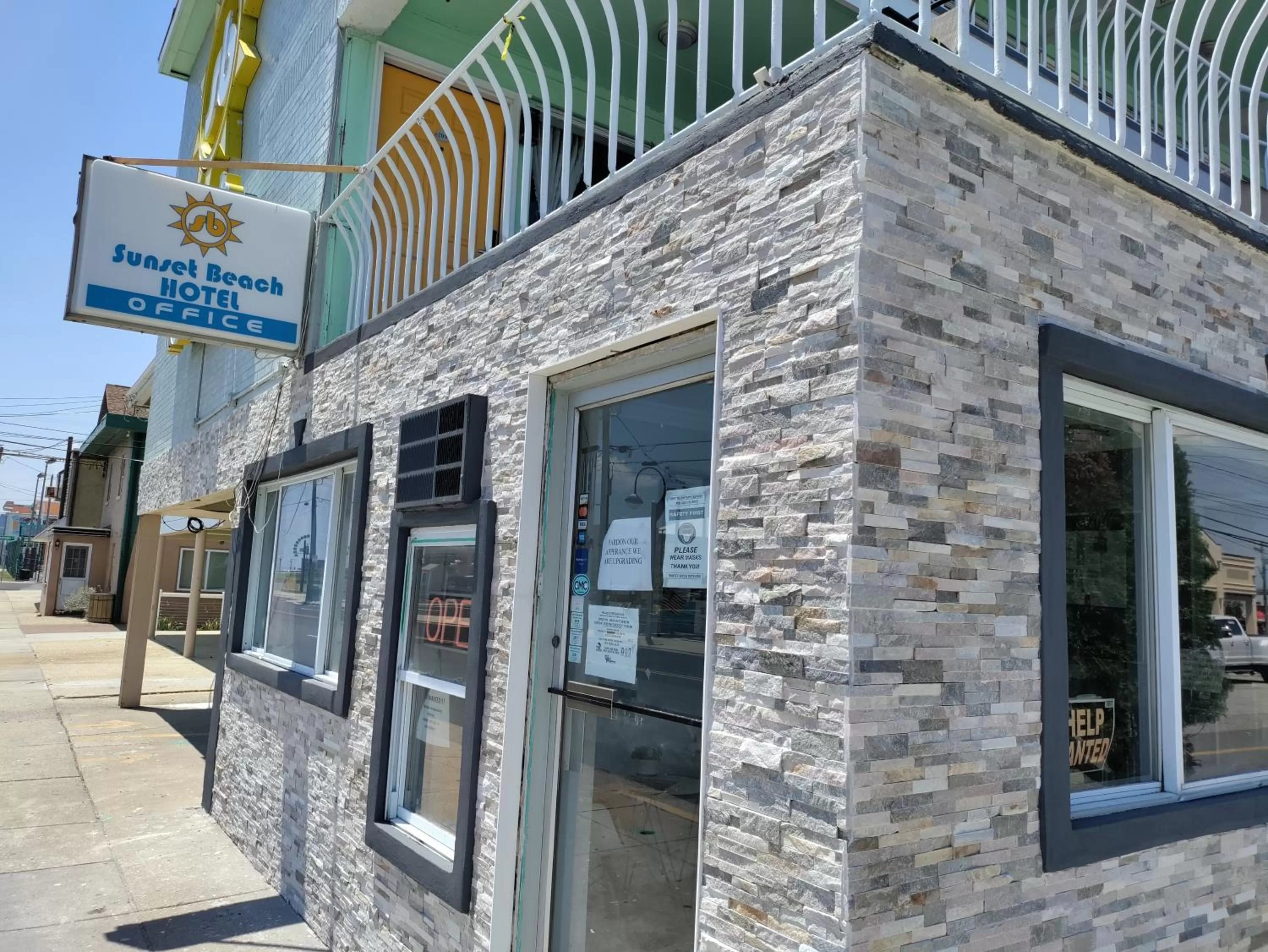 Lobby or reception in Sunset Beach Hotel