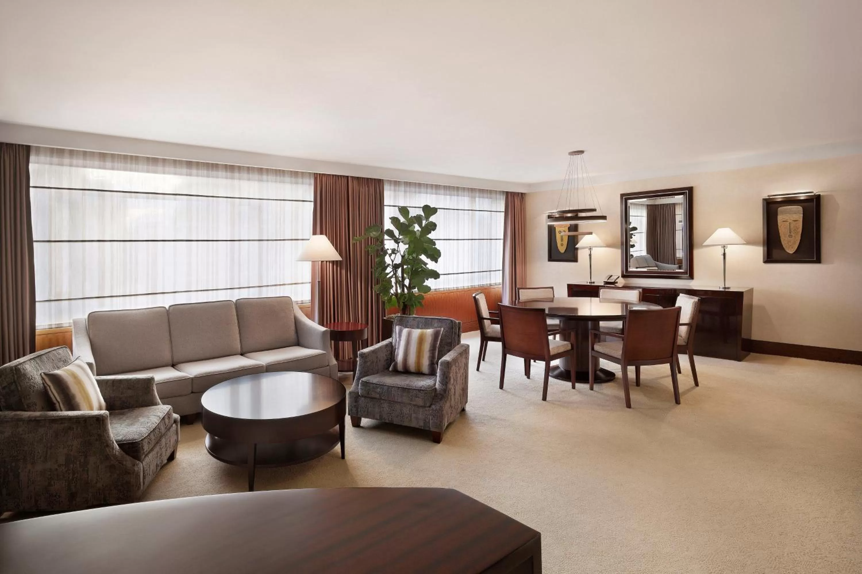 Living room in Westin Josun Seoul Hotel