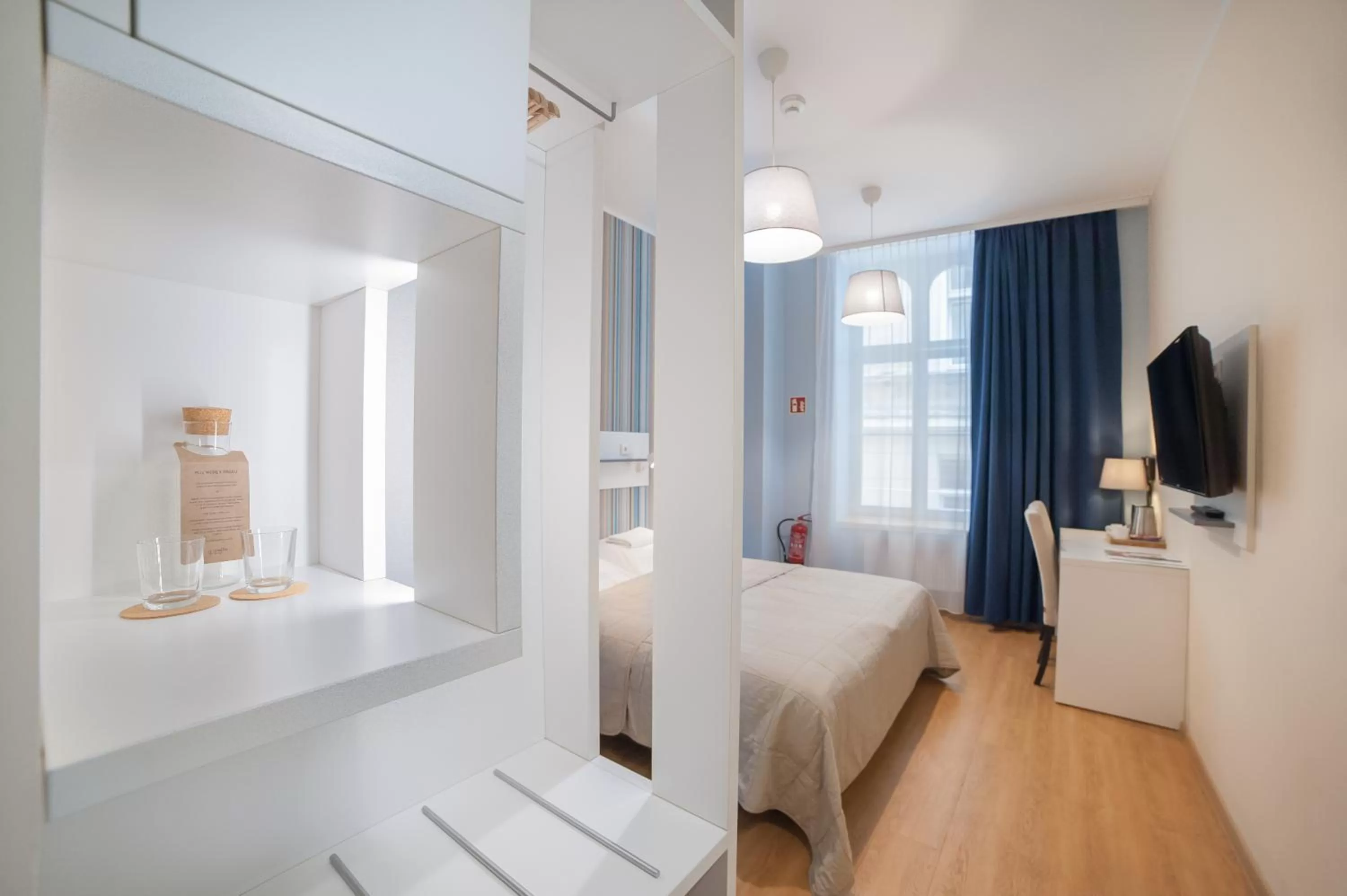 Bed in Hotel Traffic Wrocław Stare Miasto