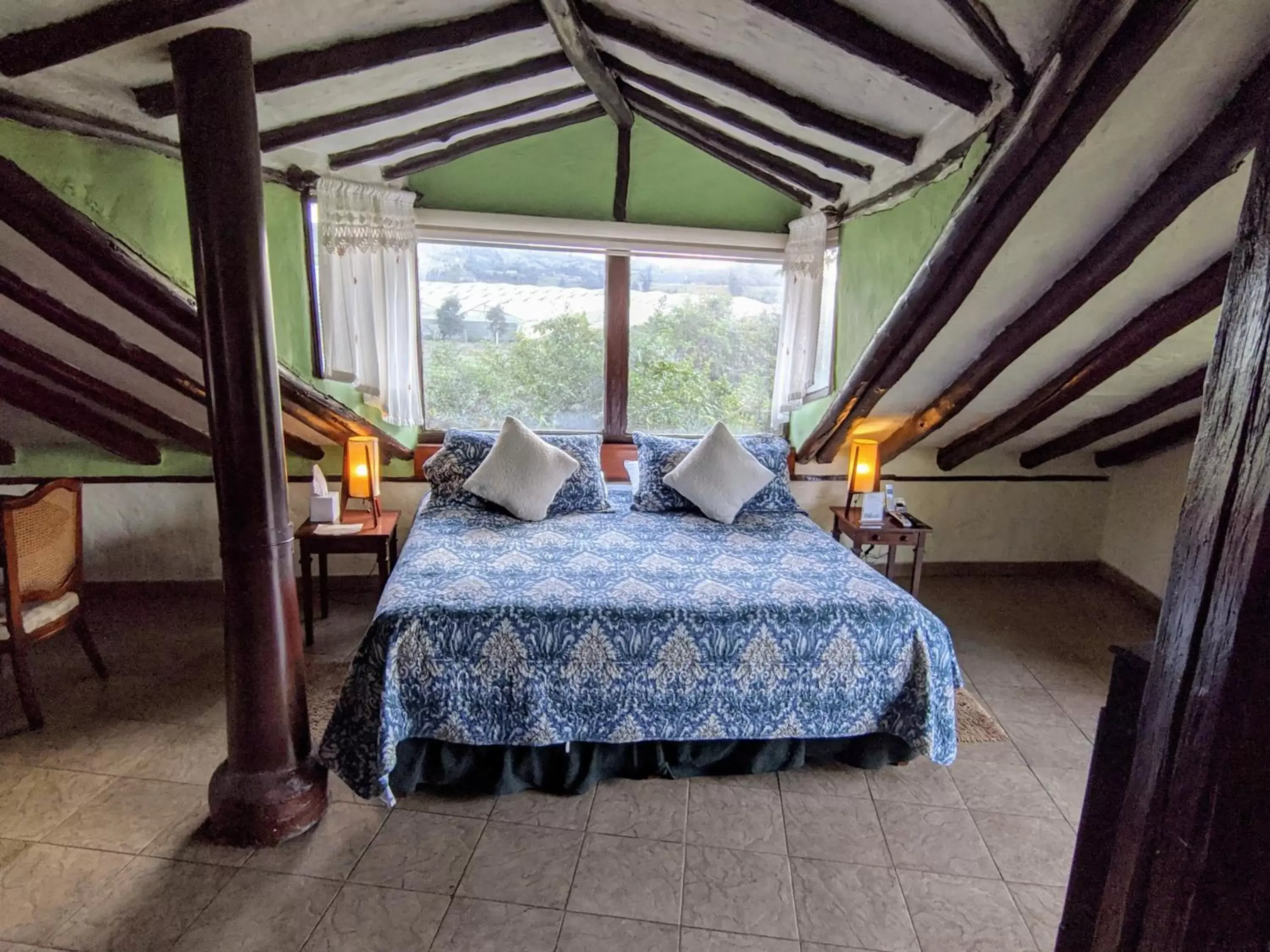 Double Room with Balcony in Posada Cafe La Huerta Double Room with Balcony in Posada Cafe La Huerta