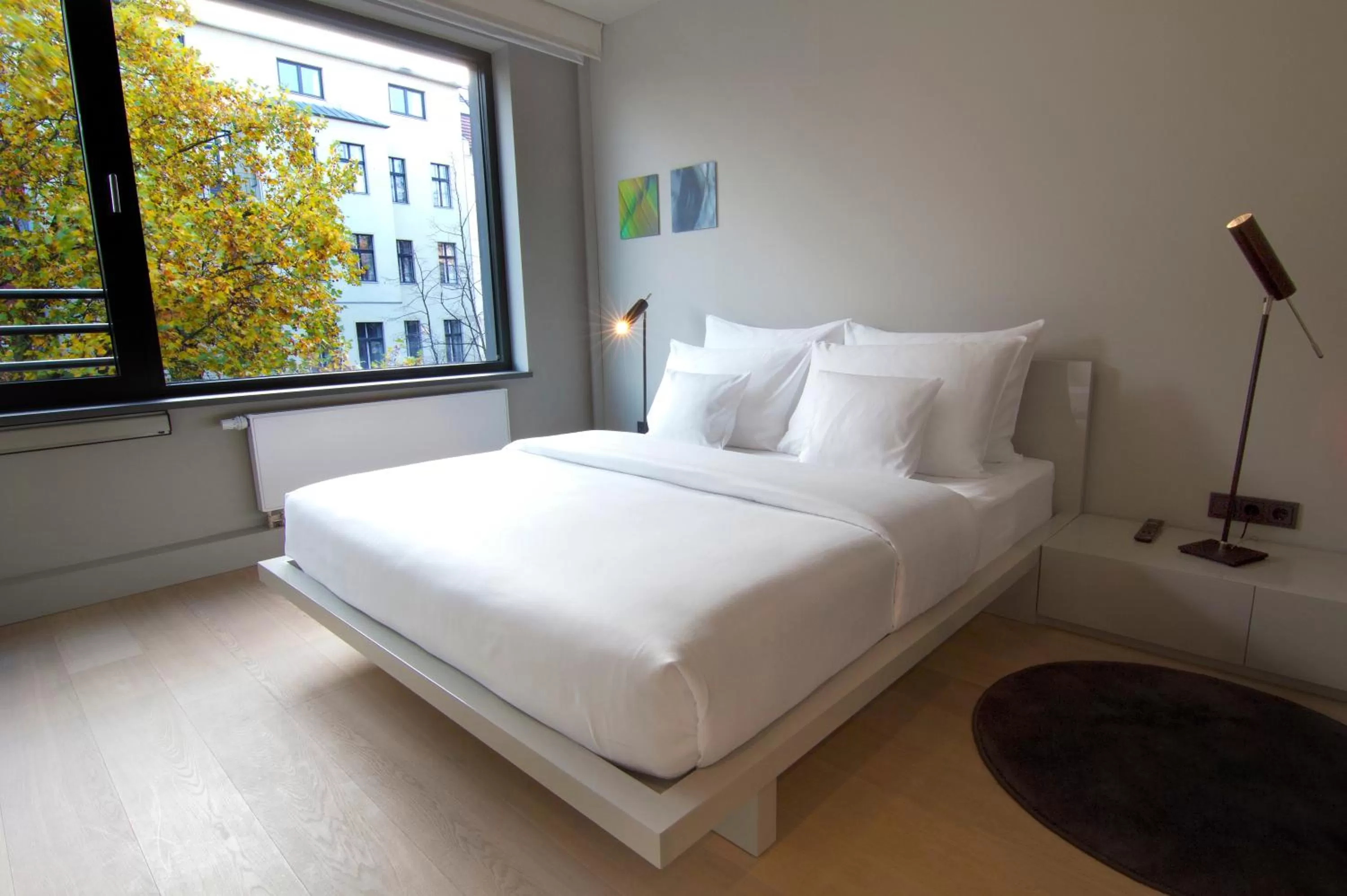 Bed in SANA Berlin Residence
