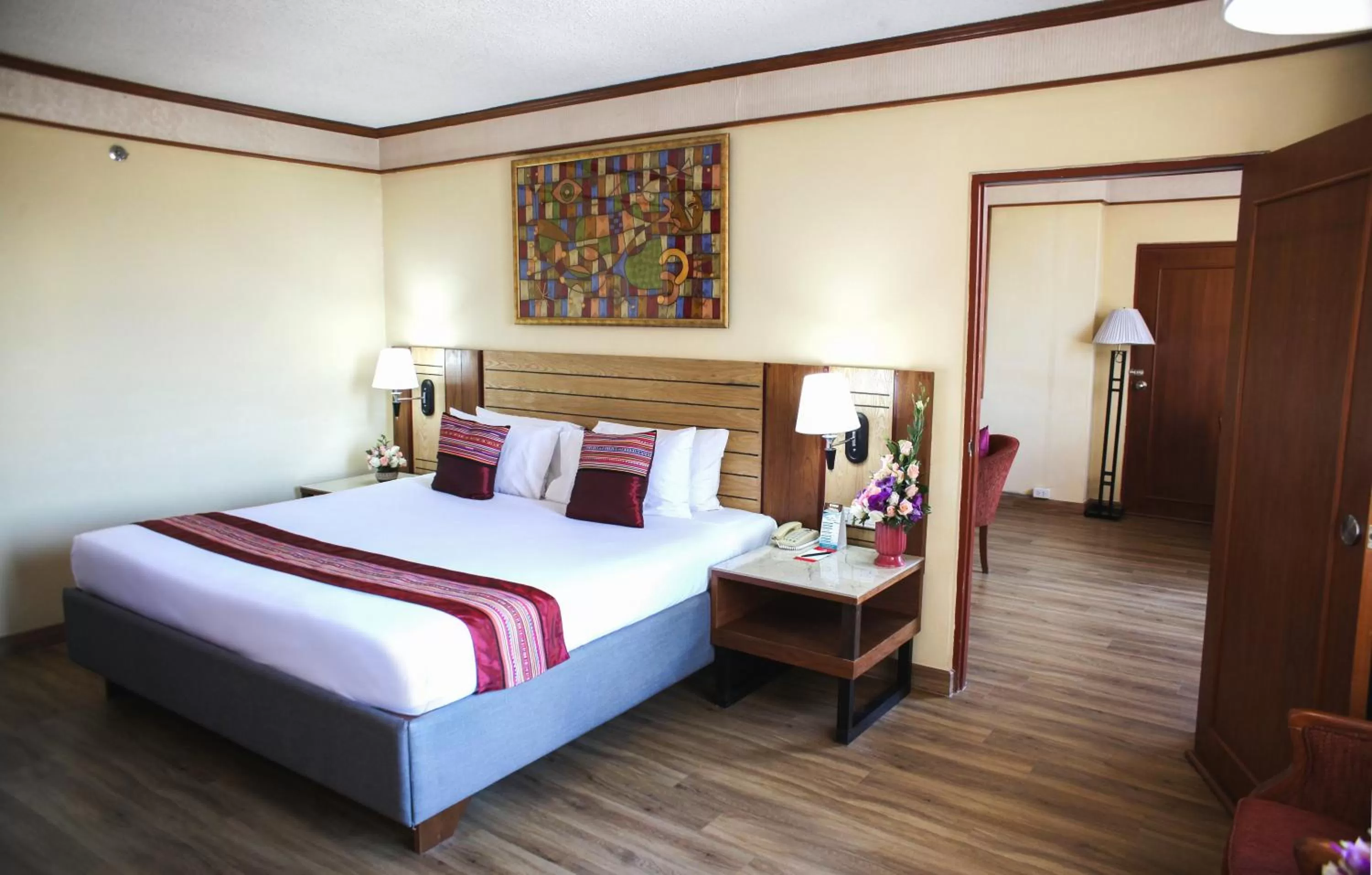 Bedroom, Bed in Duangtawan Hotel Chiang Mai