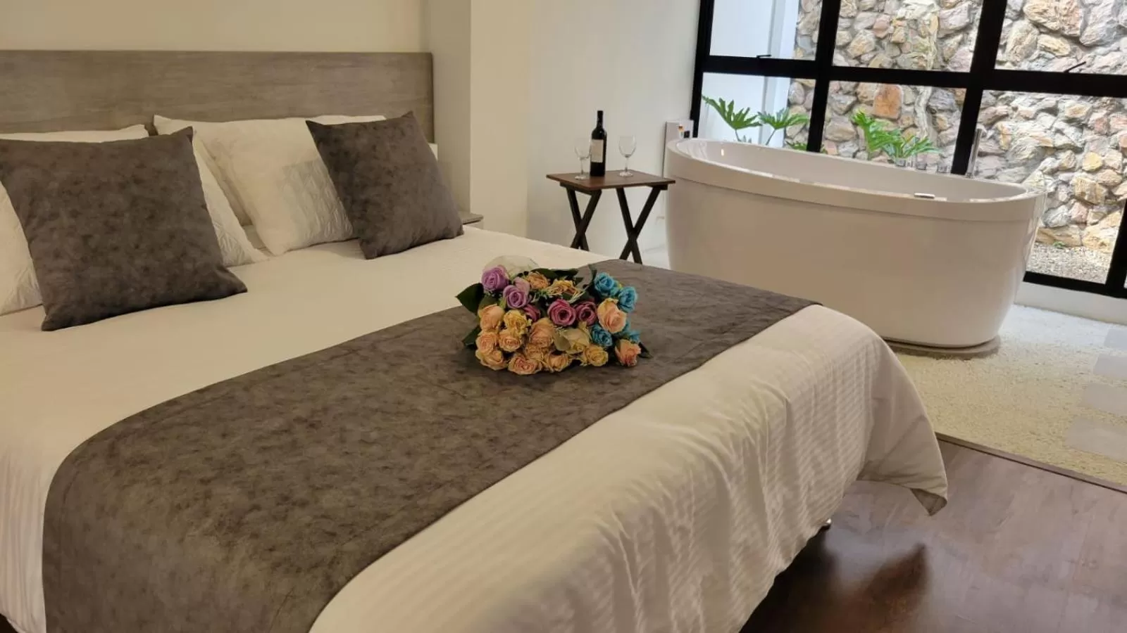 Bed in Hotel Piedras De Maní