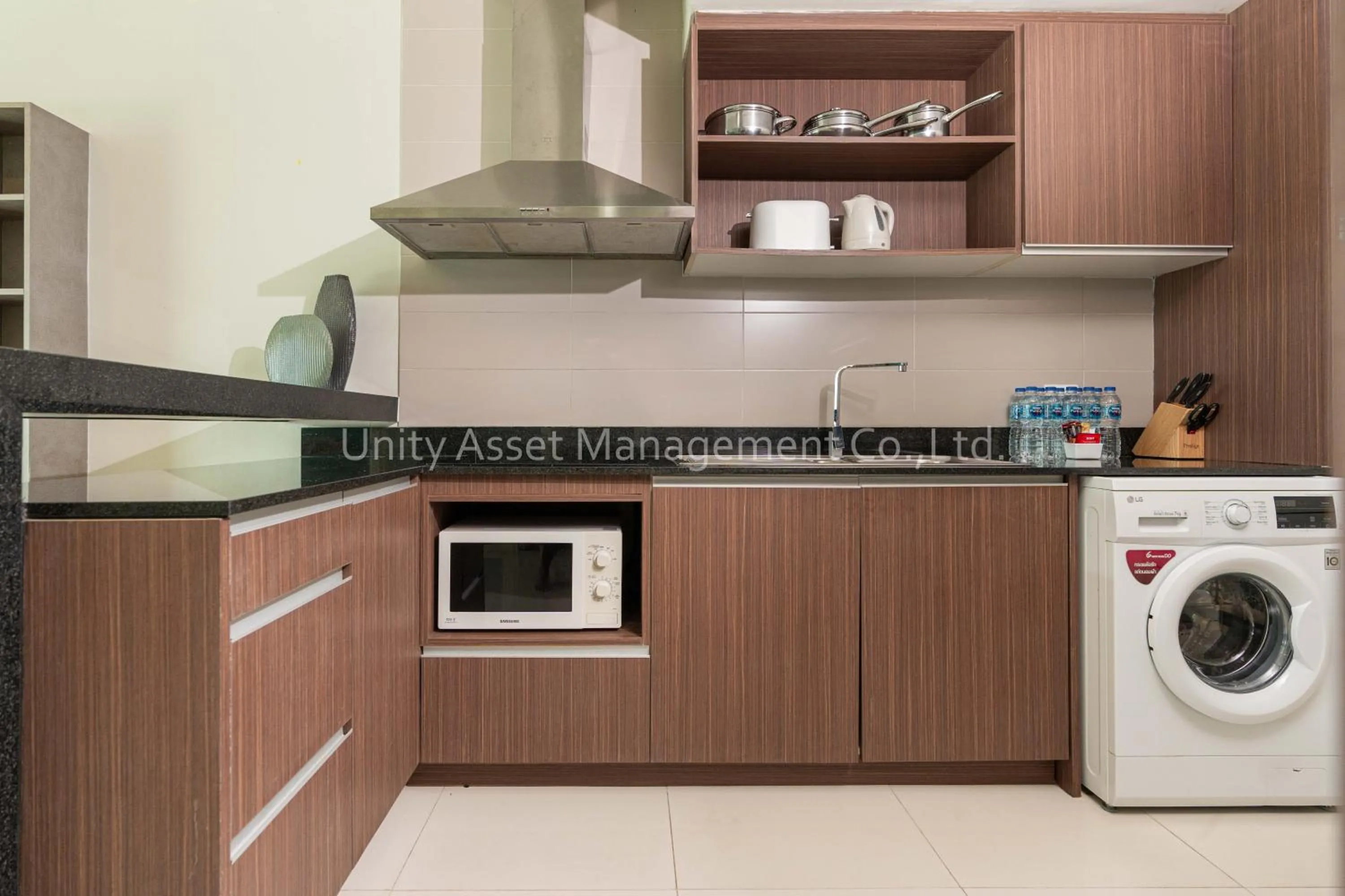 Kitchen or kitchenette in The Unity and The Bliss Patong Residence