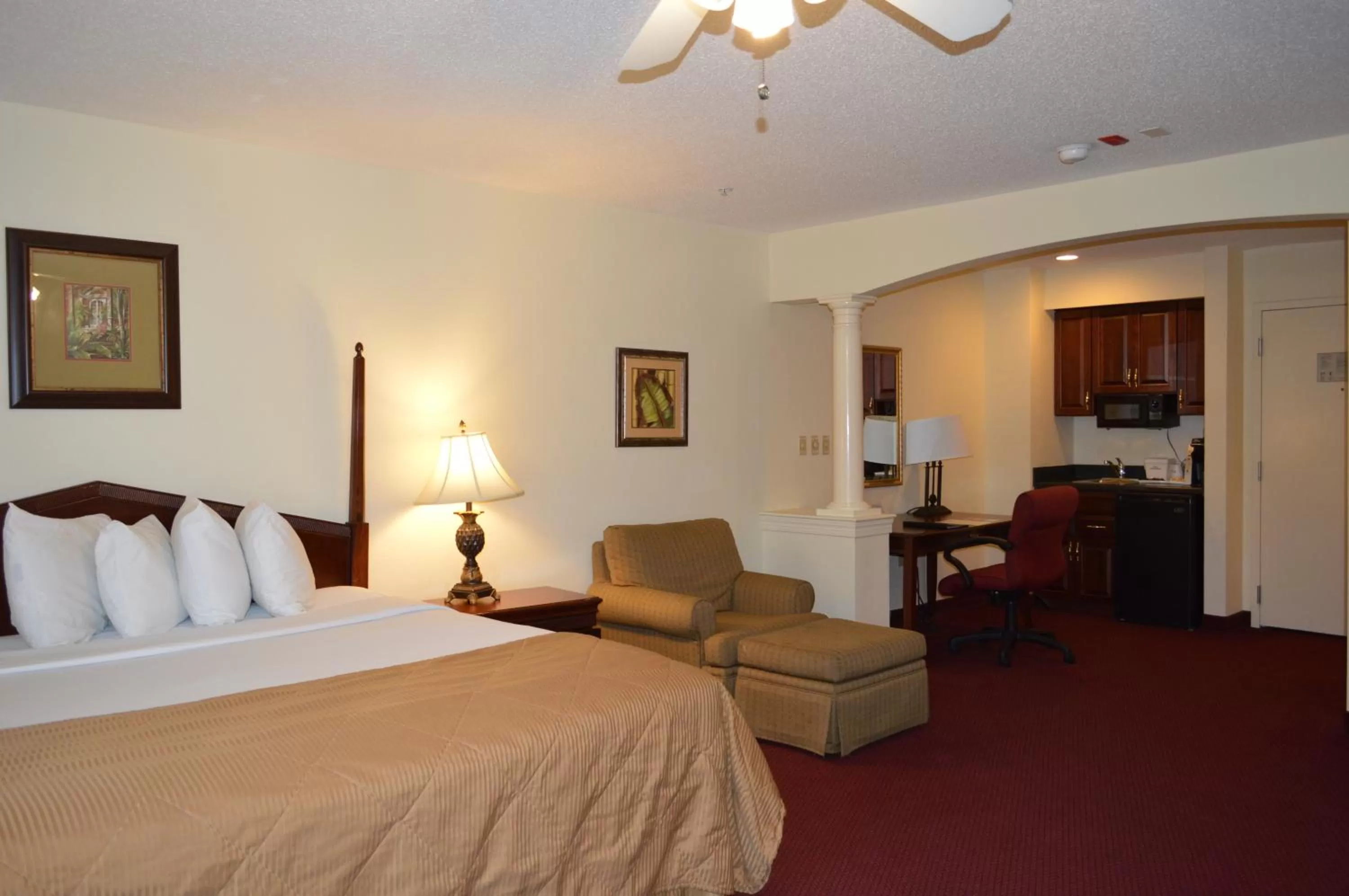 Bed in Opal Hotel & Suites