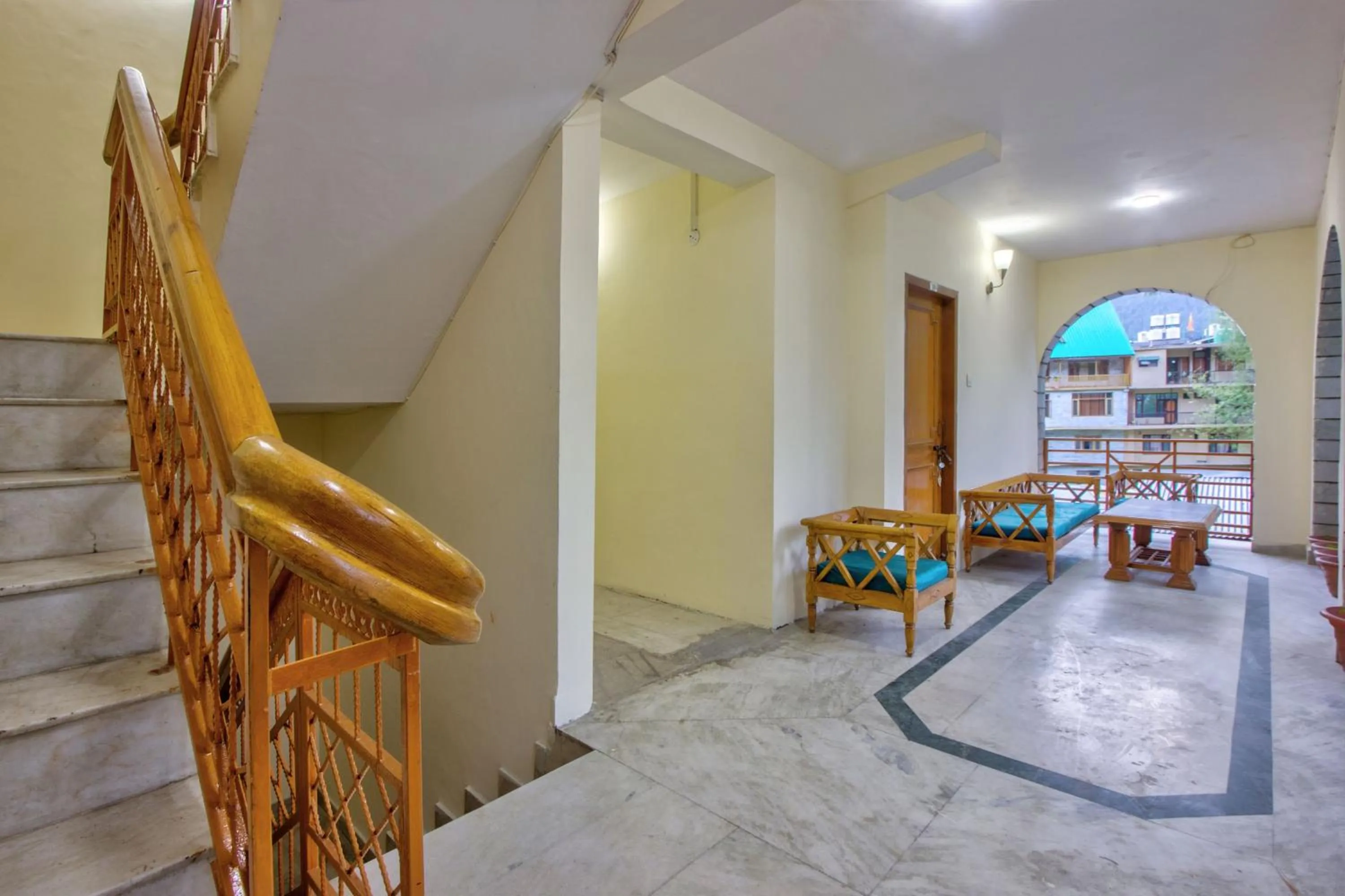 Seating area in Thrill Nature Cottage