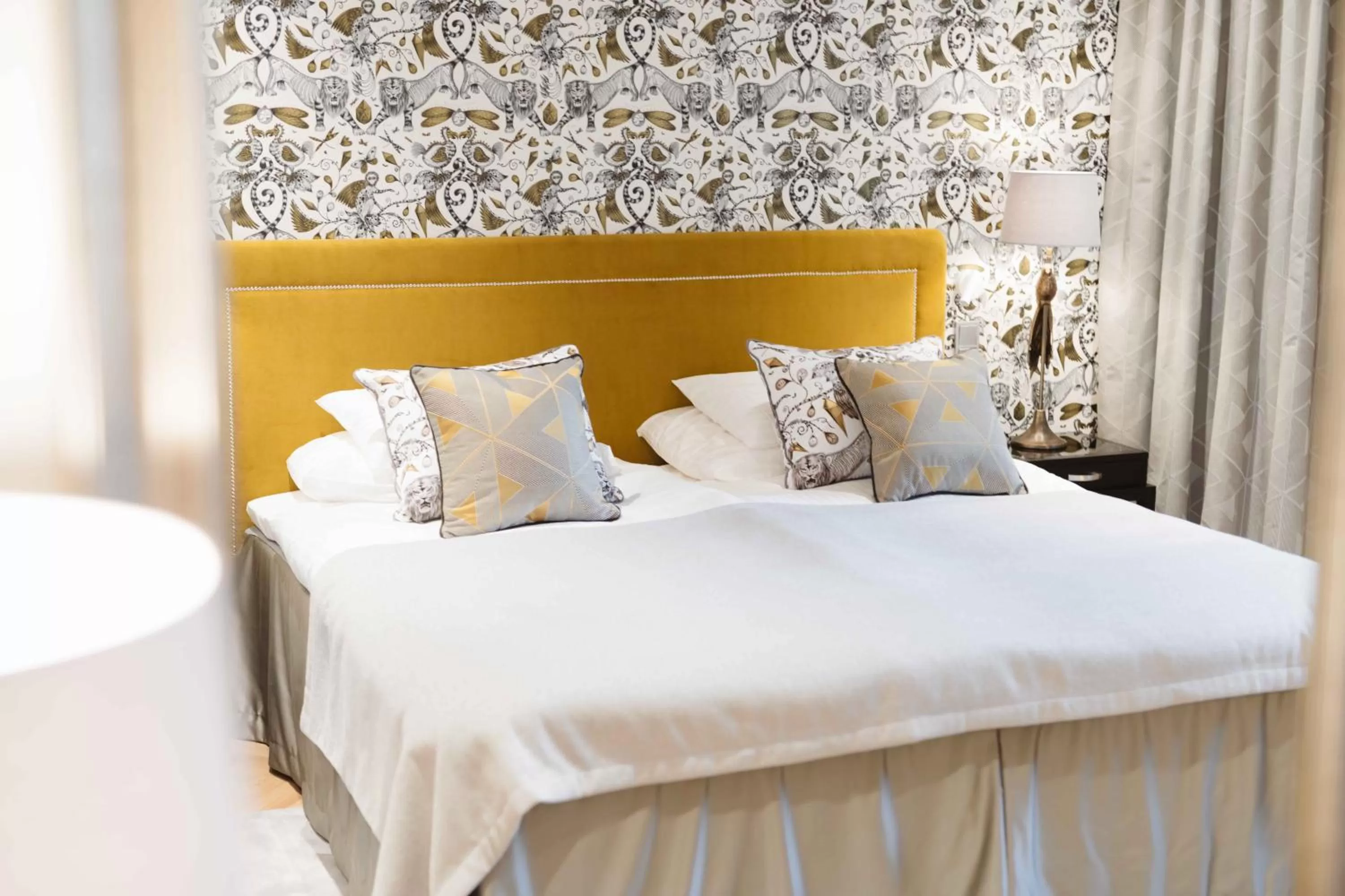 Bed in Hotel Bastian