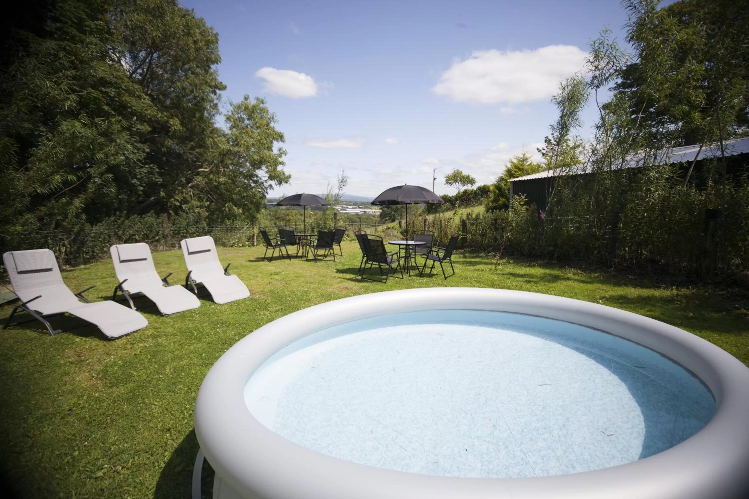 Pool view in Bryncoch