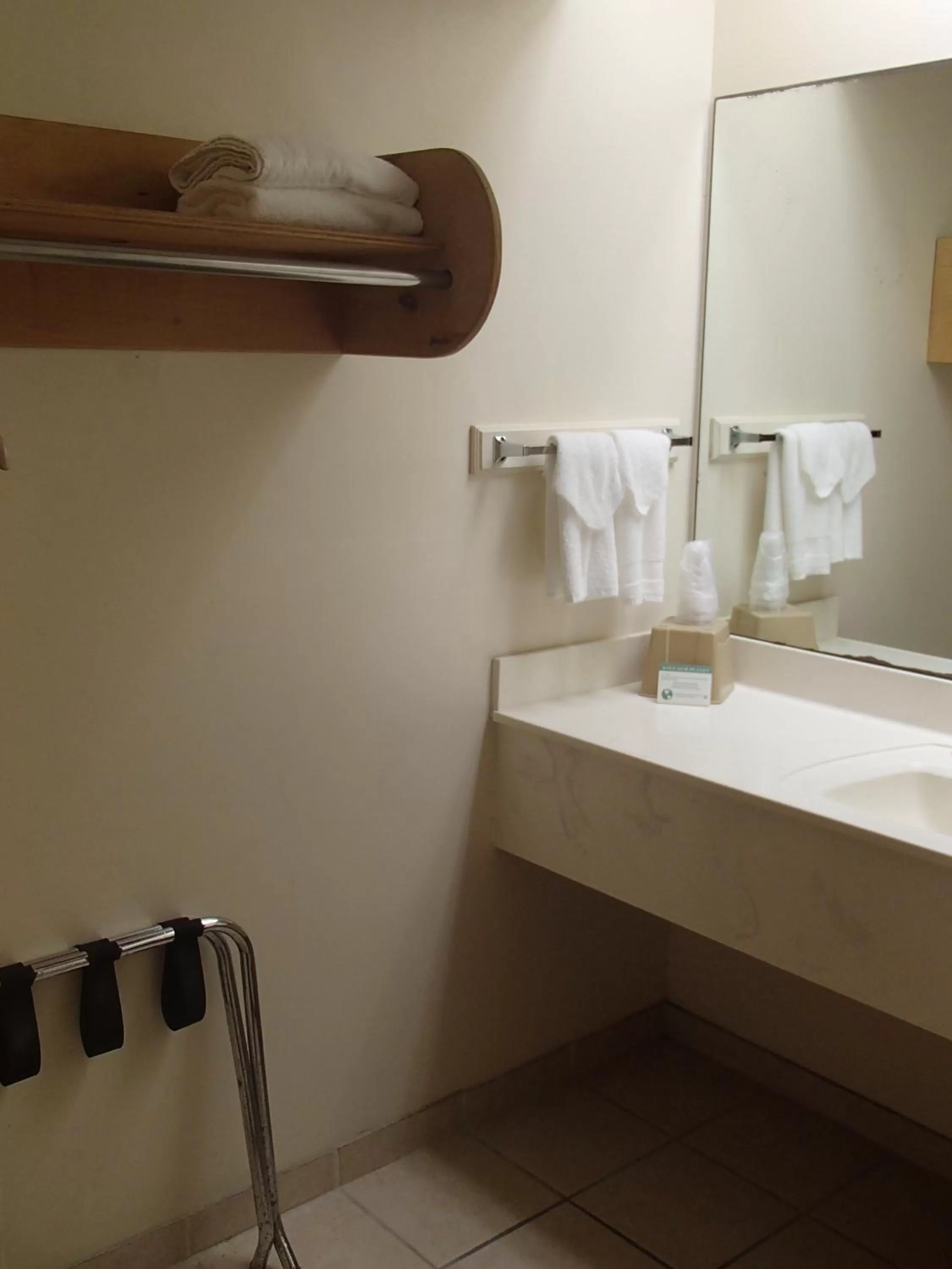 Bathroom in Flamingo Inn