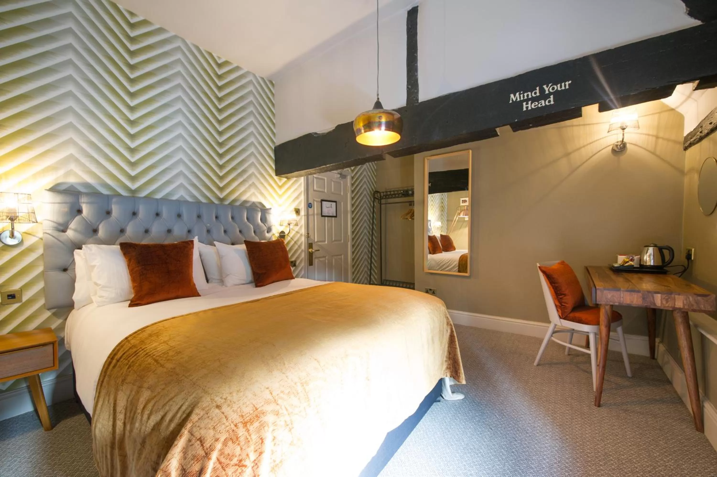 Bed in The Bulls Head by Innkeeper's Collection