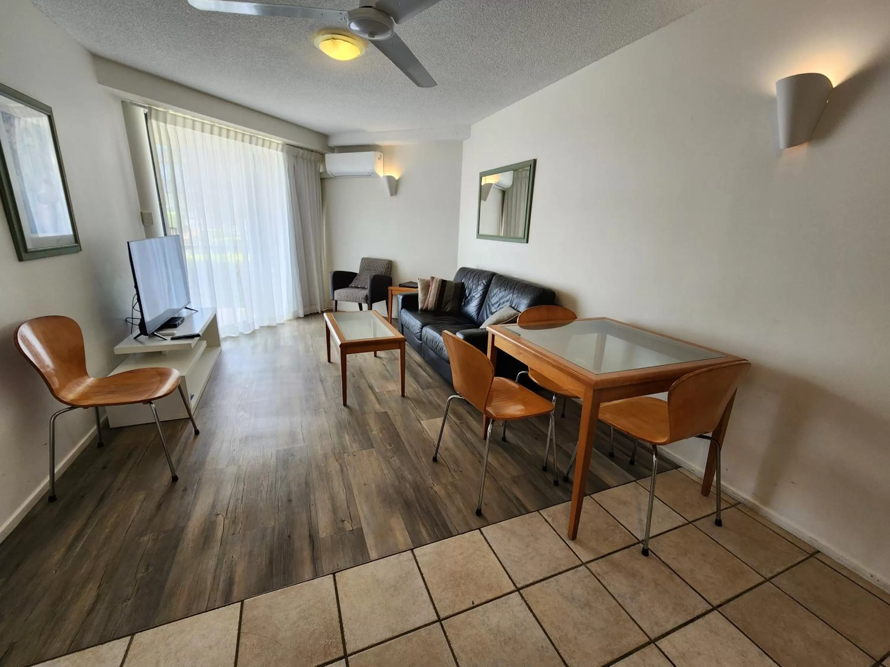 Living room in The Beach Retreat Coolum