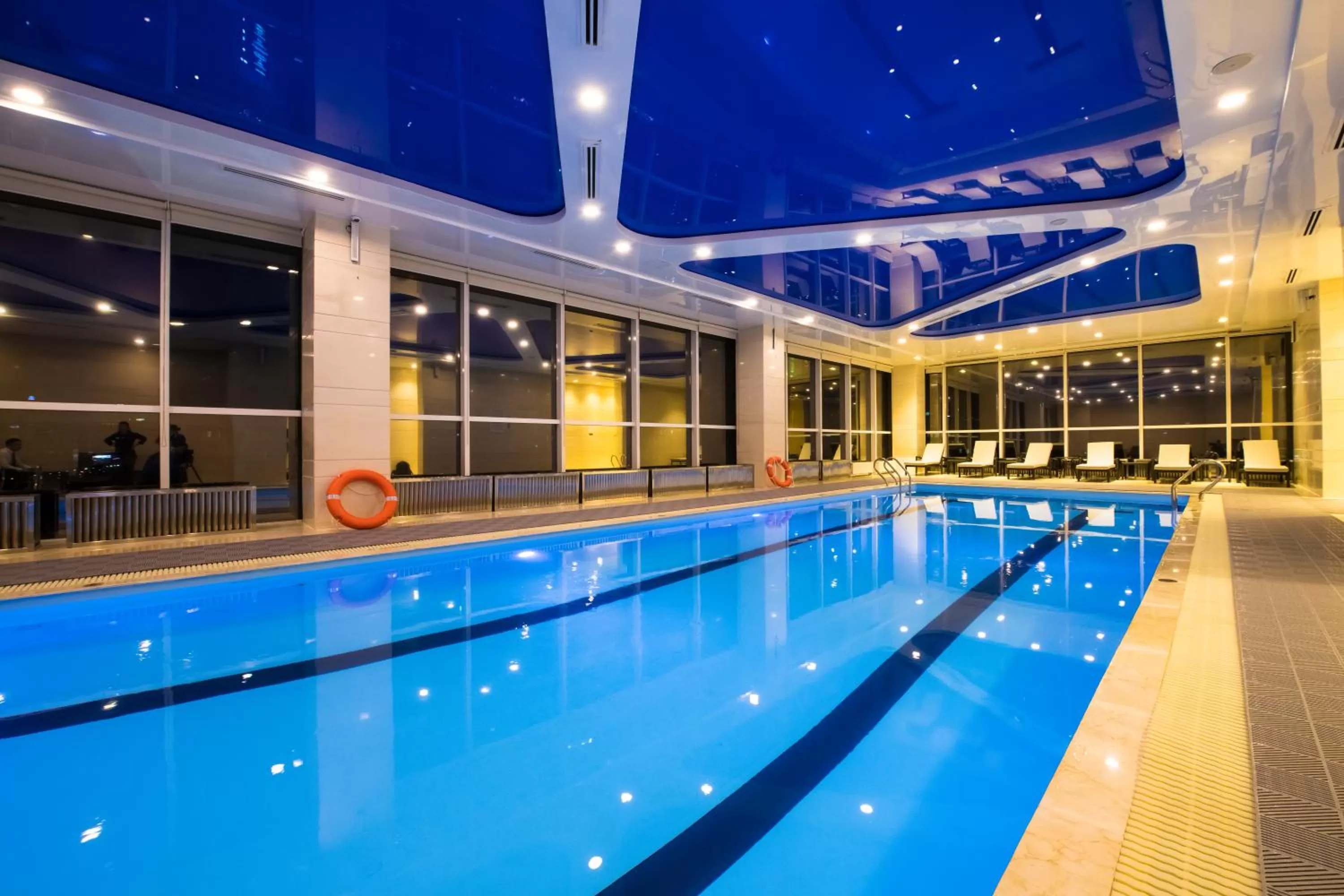 Swimming pool in Novotel Ulaanbaatar