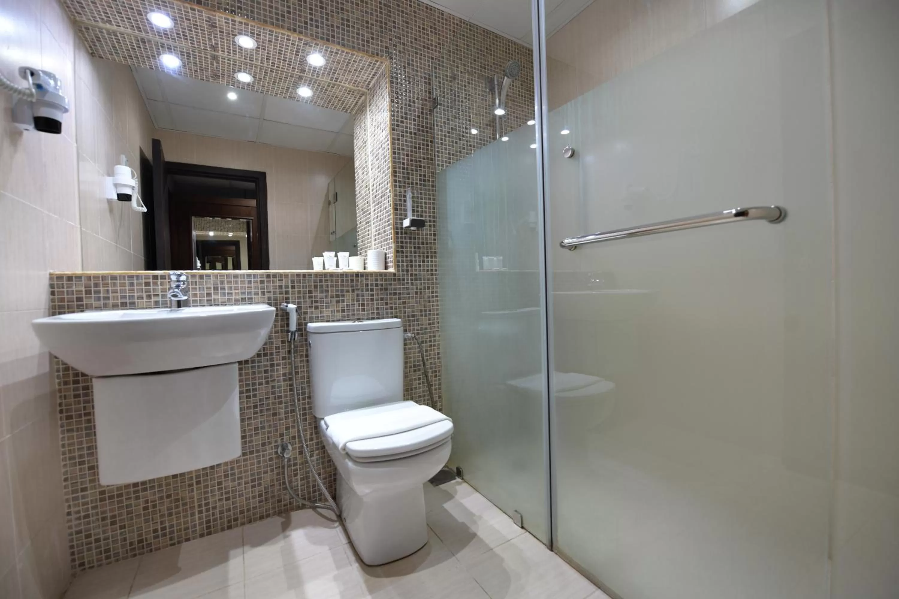 Shower in Carlton Tower Hotel Kuwait