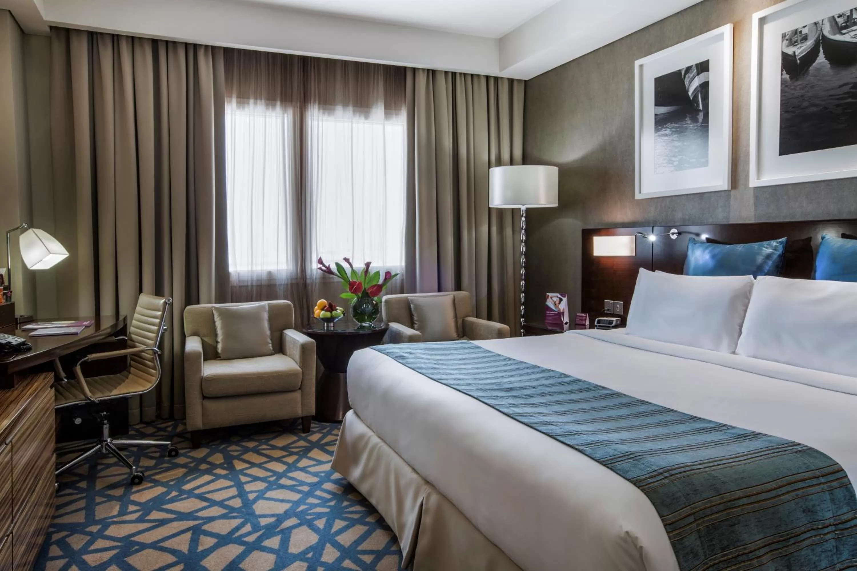 Bed in Crowne Plaza Dubai Deira by IHG