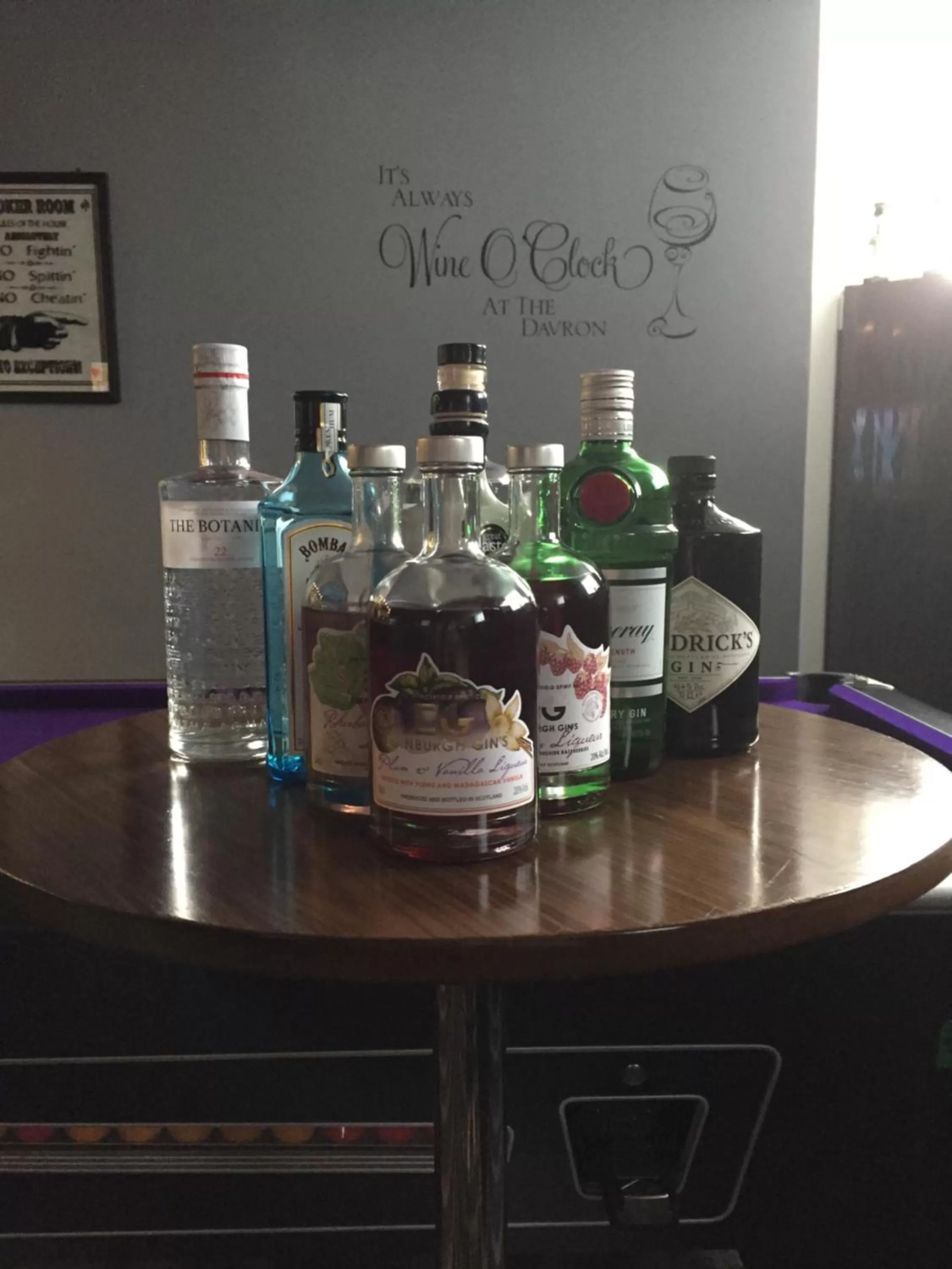 Drinks in The Davron Hotel