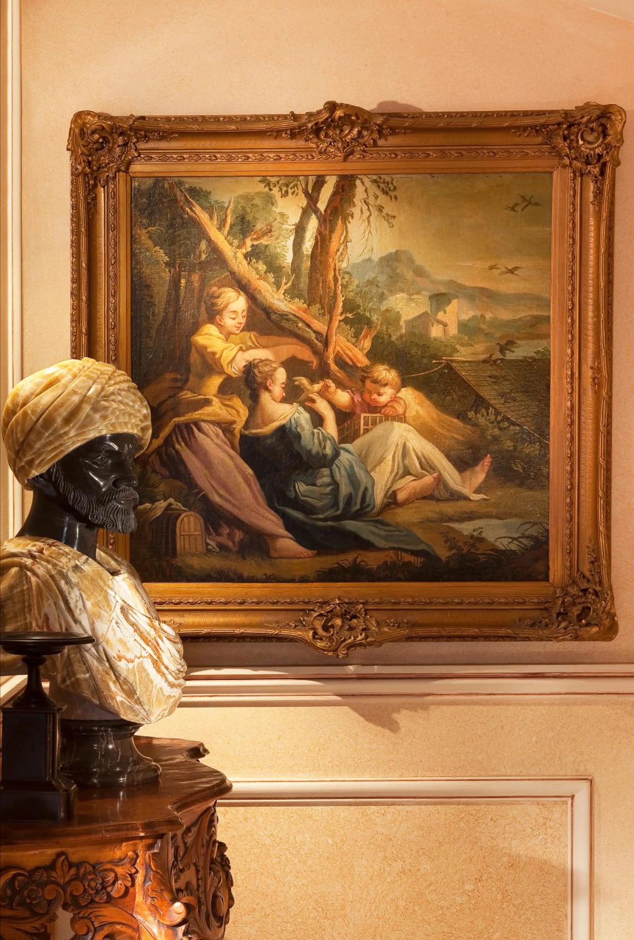 Decorative detail in Hotel & Spa Saint-Jacques