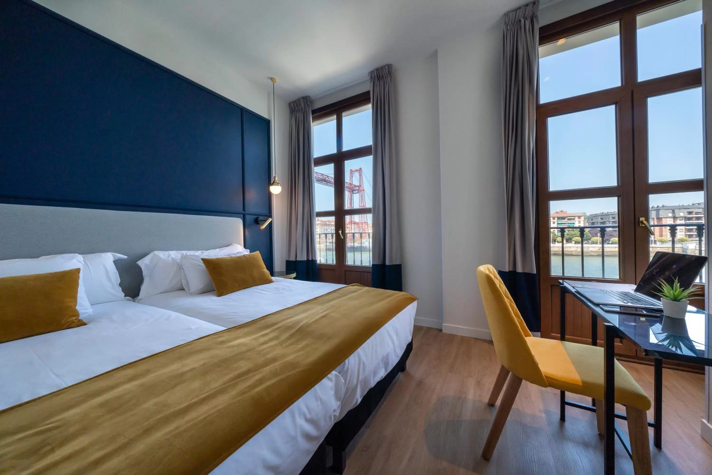 Bed in Puente Colgante Boutique Hotel