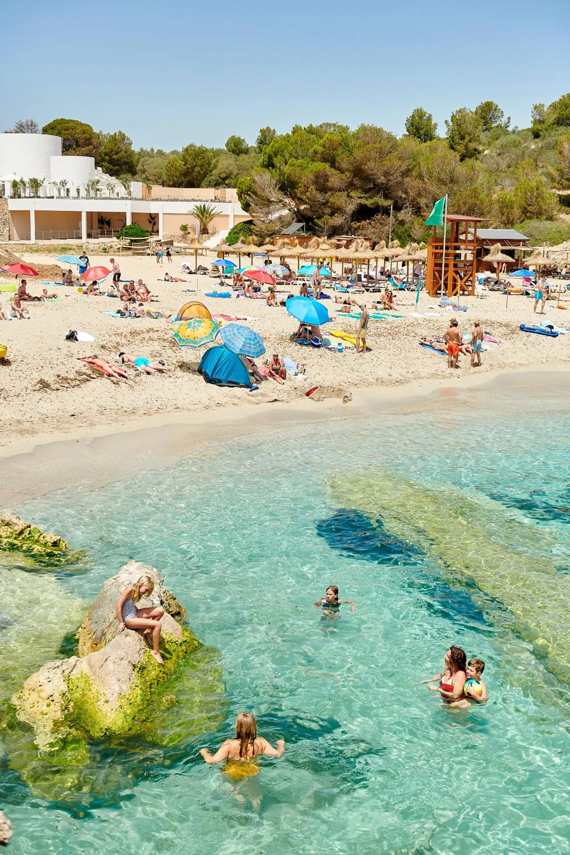 Beach in Iberostar Waves Cala Domingos All Inclusive