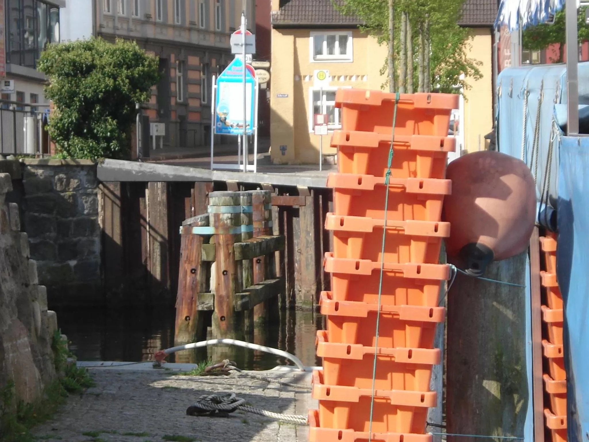 Nearby landmark, Children's Play Area in Pension Zur Fährbrücke