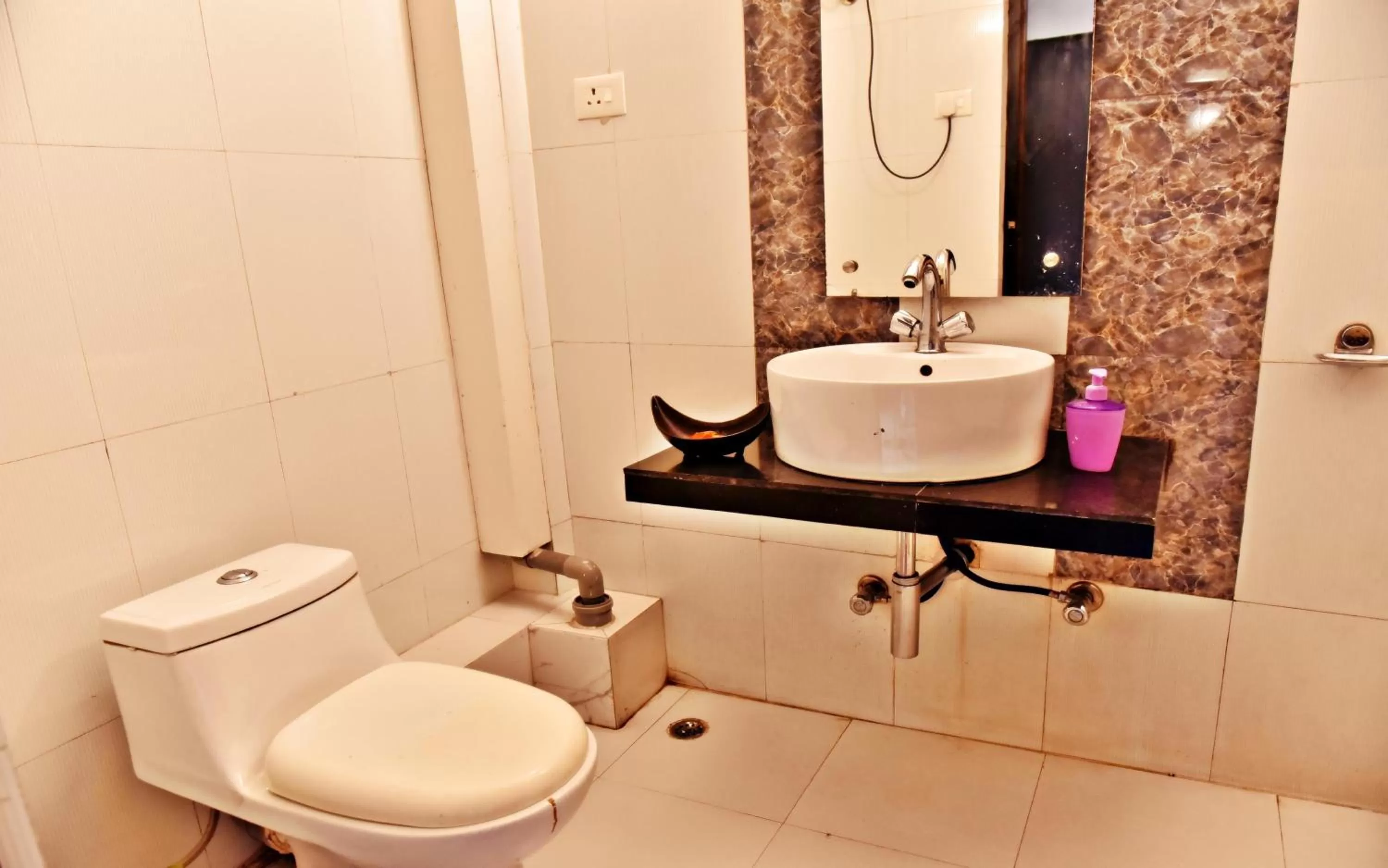 Bathroom in Sood's Himalayan Vista