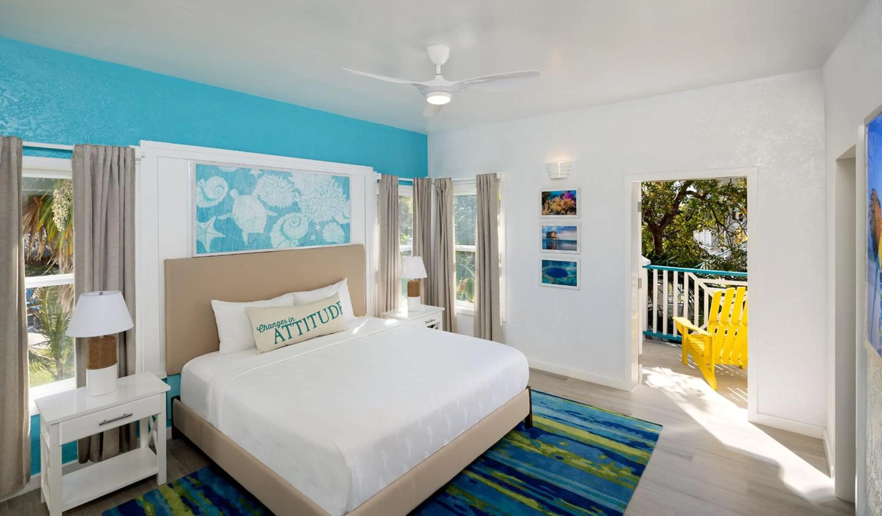 Property building, Bed in Margaritaville Beach Resort Ambergris Caye - Belize