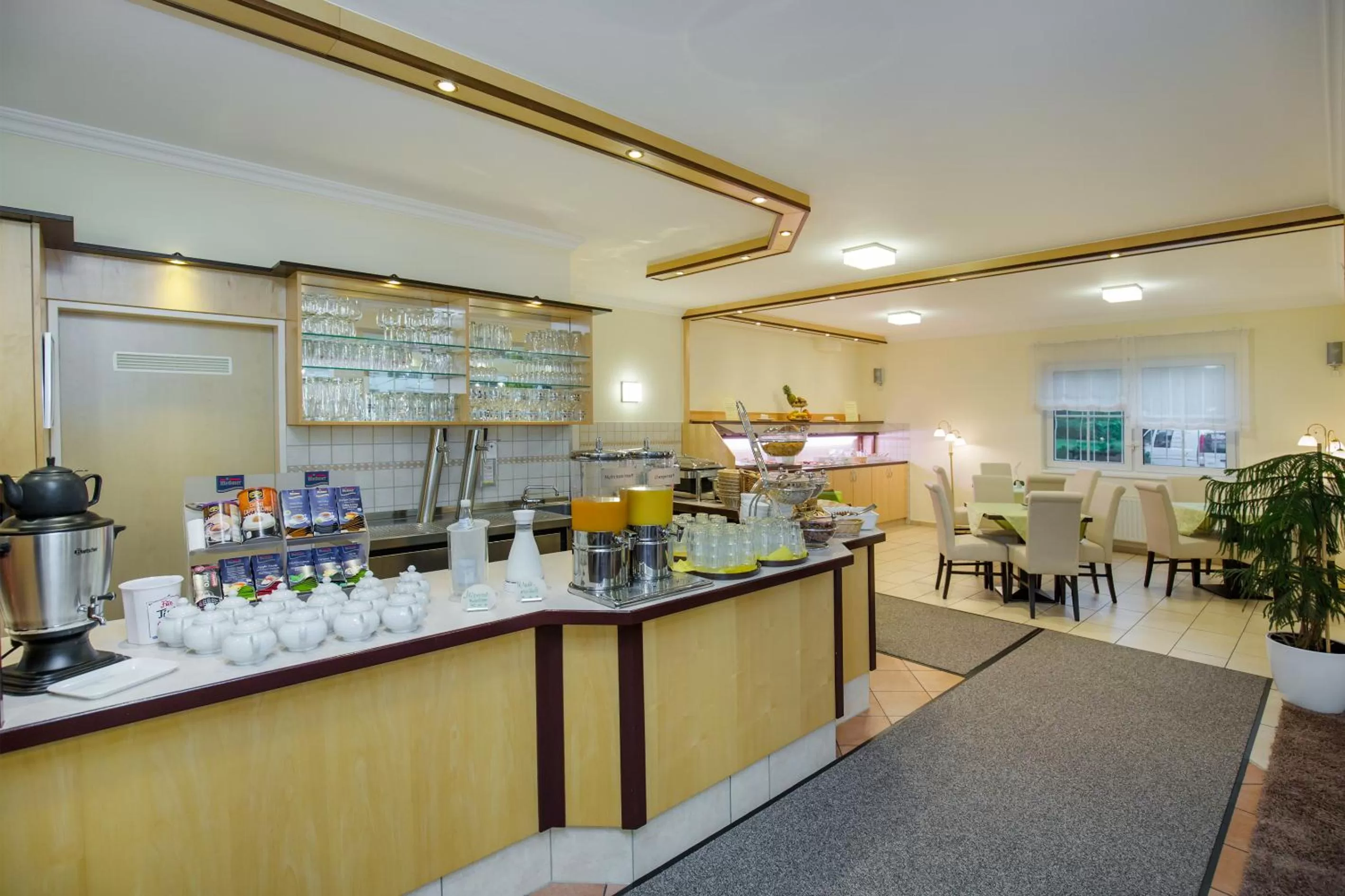 Restaurant/places to eat in Hotel Montana Limburg