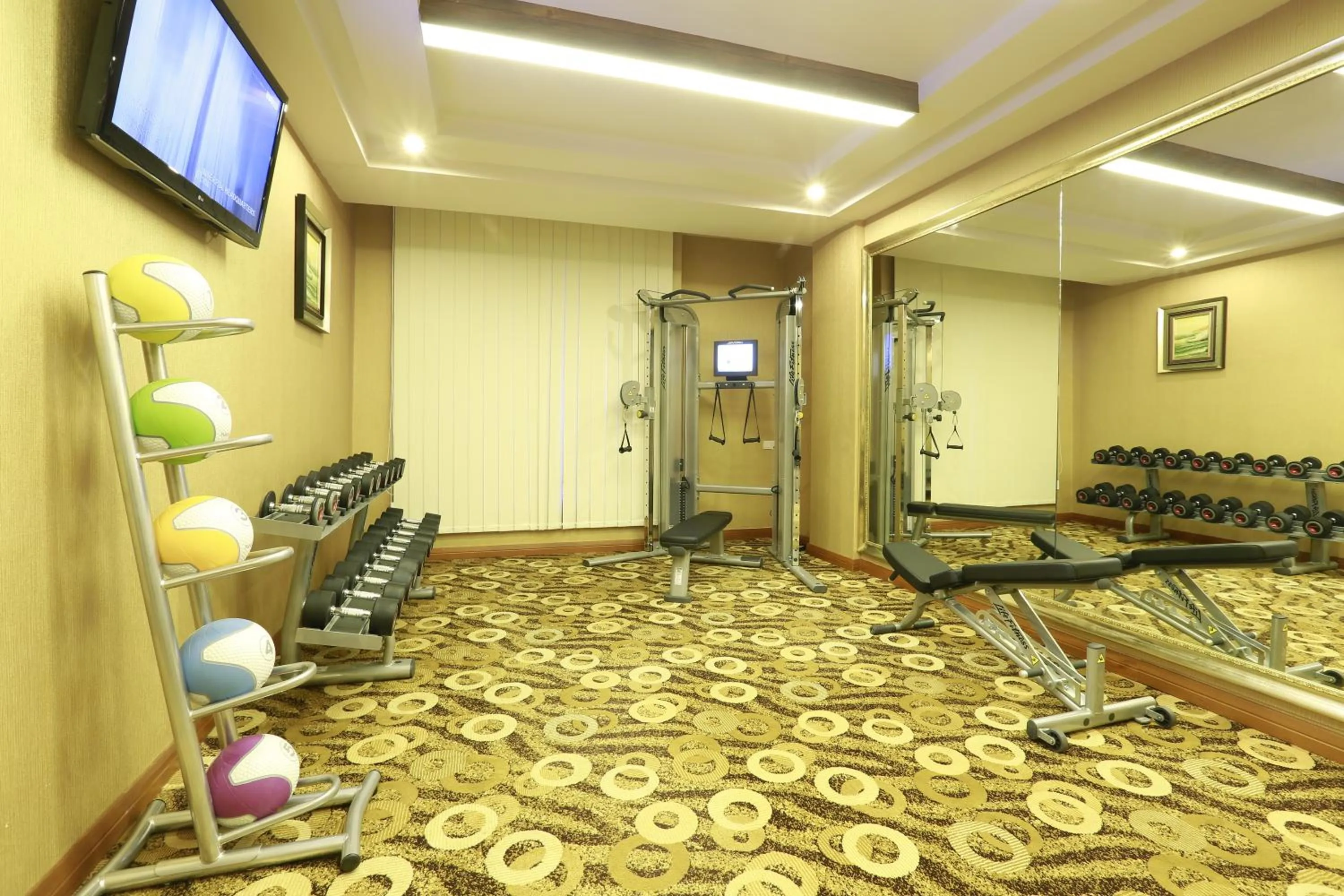 Fitness centre/facilities in Best Western Green Hill Hotel